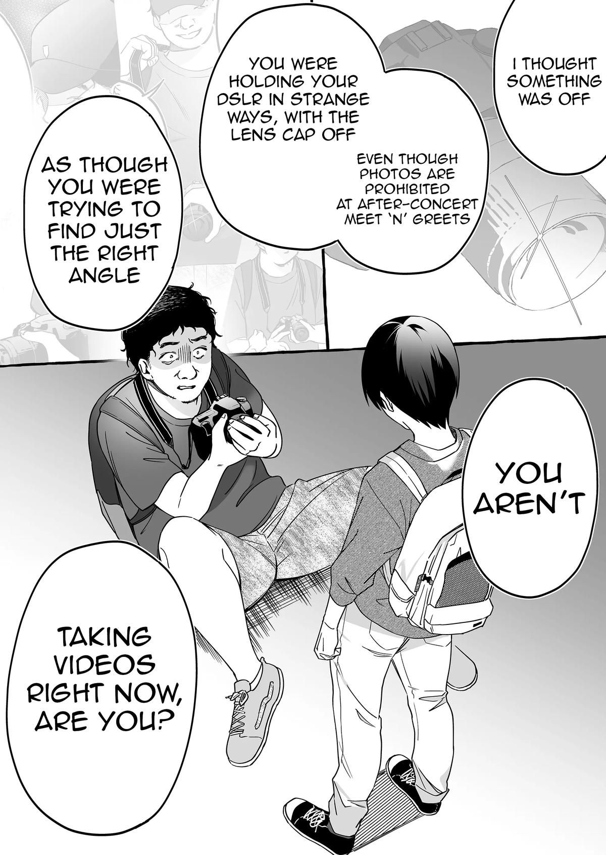 Damedol to Sekai ni Hitori dake no Fan Chap 10 - Next Chap 11