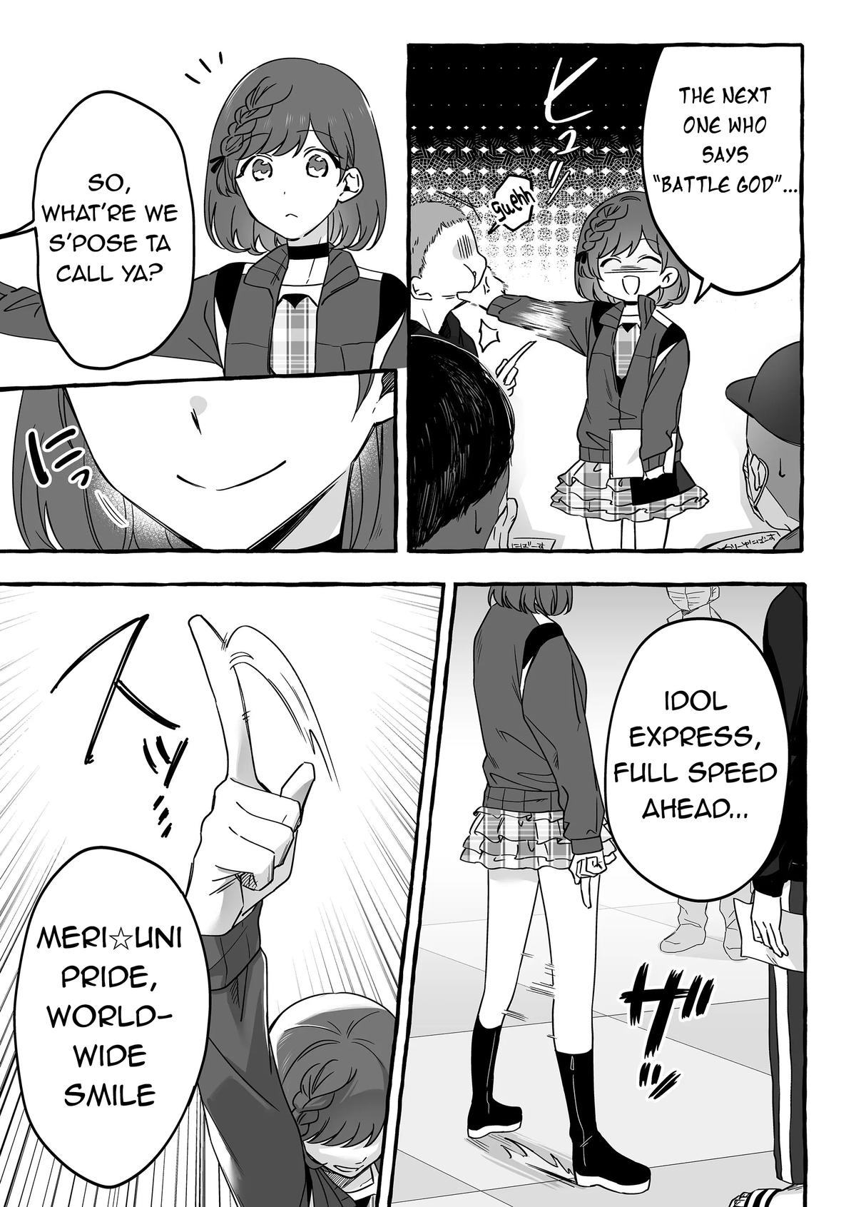 Damedol to Sekai ni Hitori dake no Fan Chap 12 - Next Chap 13