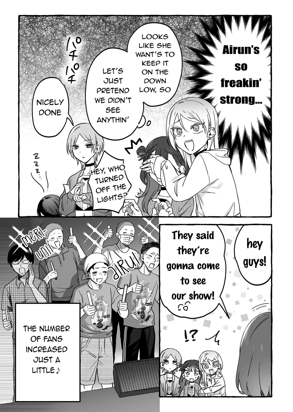 Damedol to Sekai ni Hitori dake no Fan Chap 12 - Next Chap 13