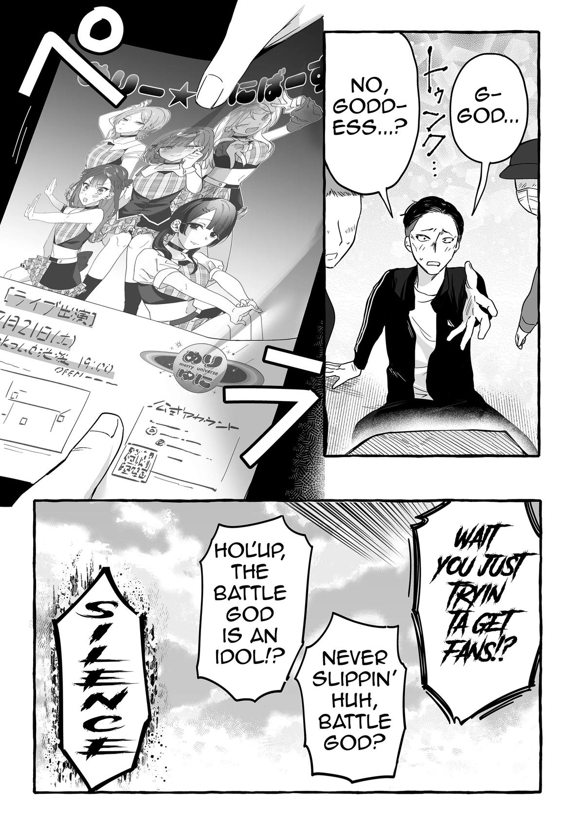 Damedol to Sekai ni Hitori dake no Fan Chap 12 - Next Chap 13