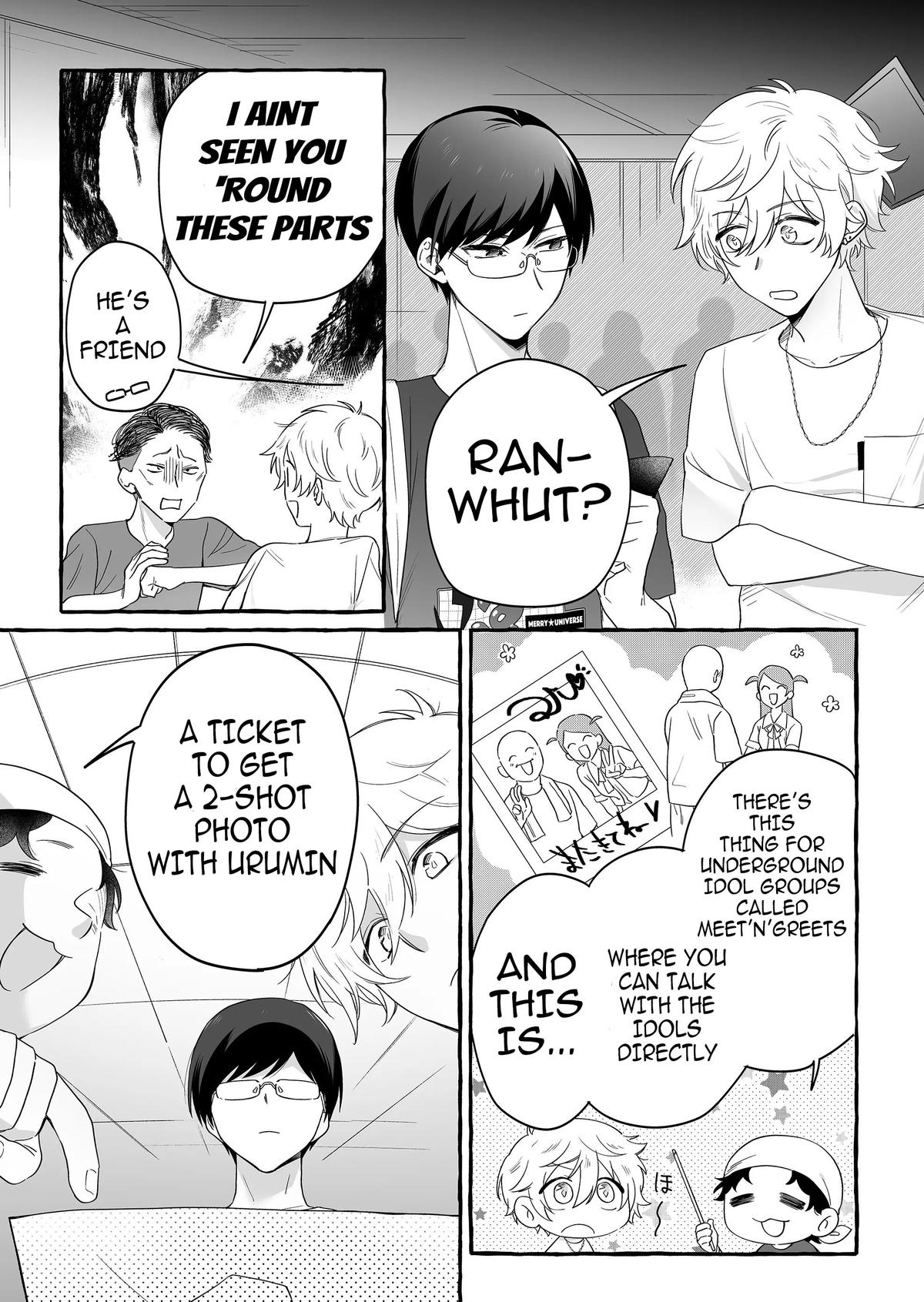 Damedol to Sekai ni Hitori dake no Fan Chap 27 - Next Chap 28