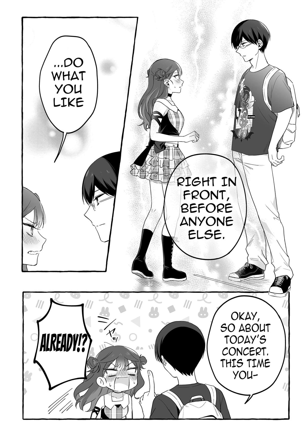 Damedol to Sekai ni Hitori dake no Fan Chap 27 - Next Chap 28