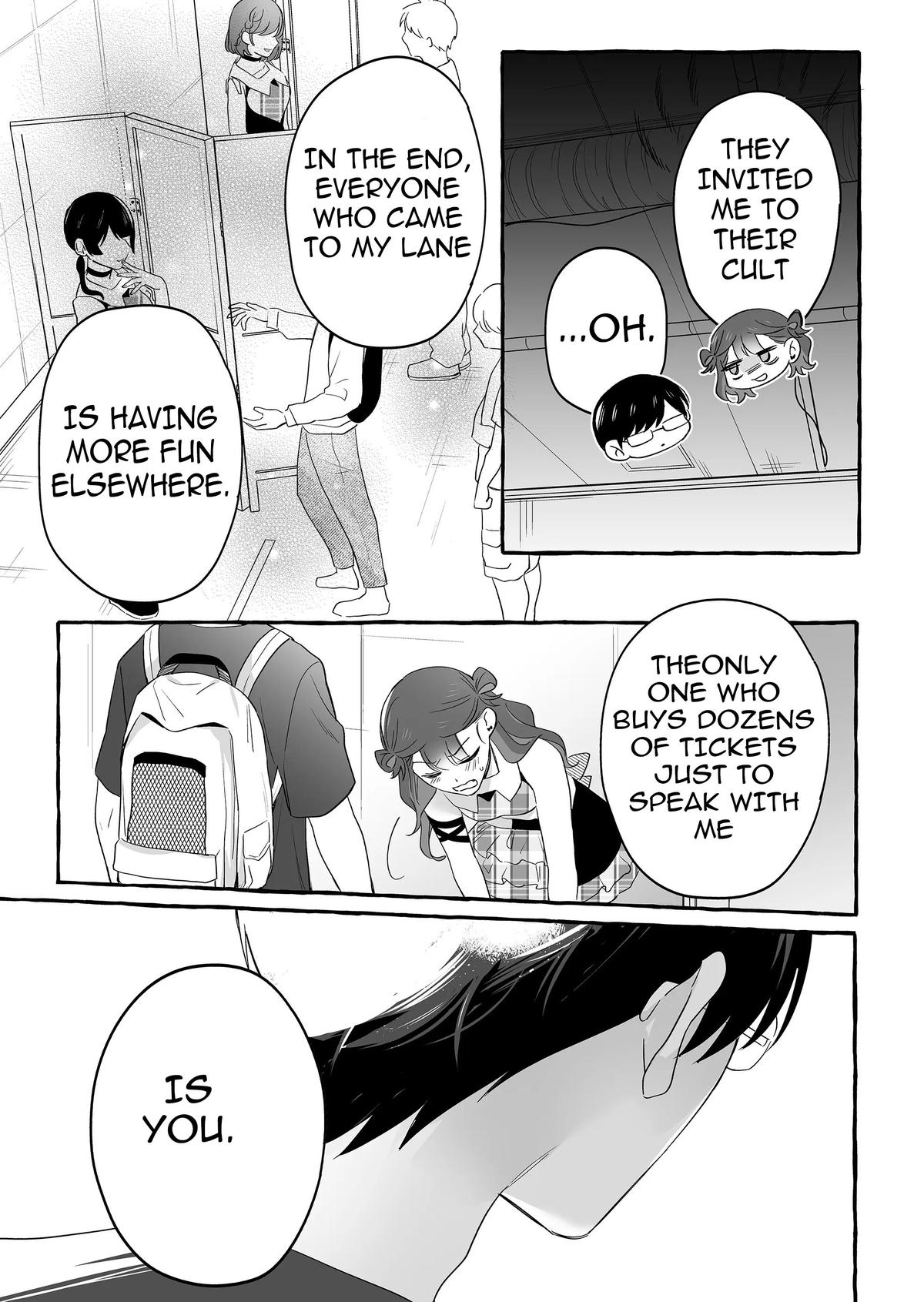 Damedol to Sekai ni Hitori dake no Fan Chap 27 - Next Chap 28