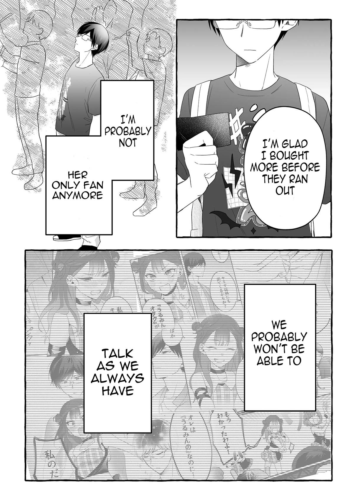 Damedol to Sekai ni Hitori dake no Fan Chap 27 - Next Chap 28