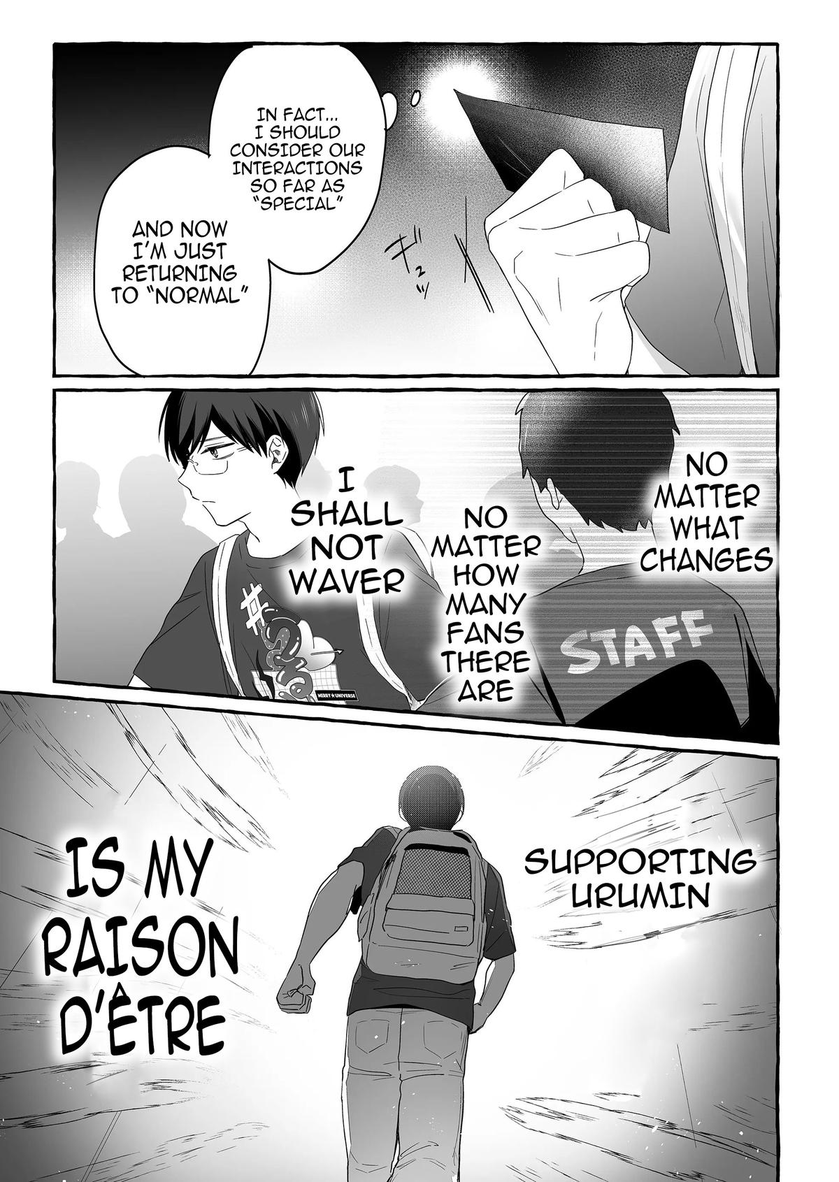 Damedol to Sekai ni Hitori dake no Fan Chap 27 - Next Chap 28