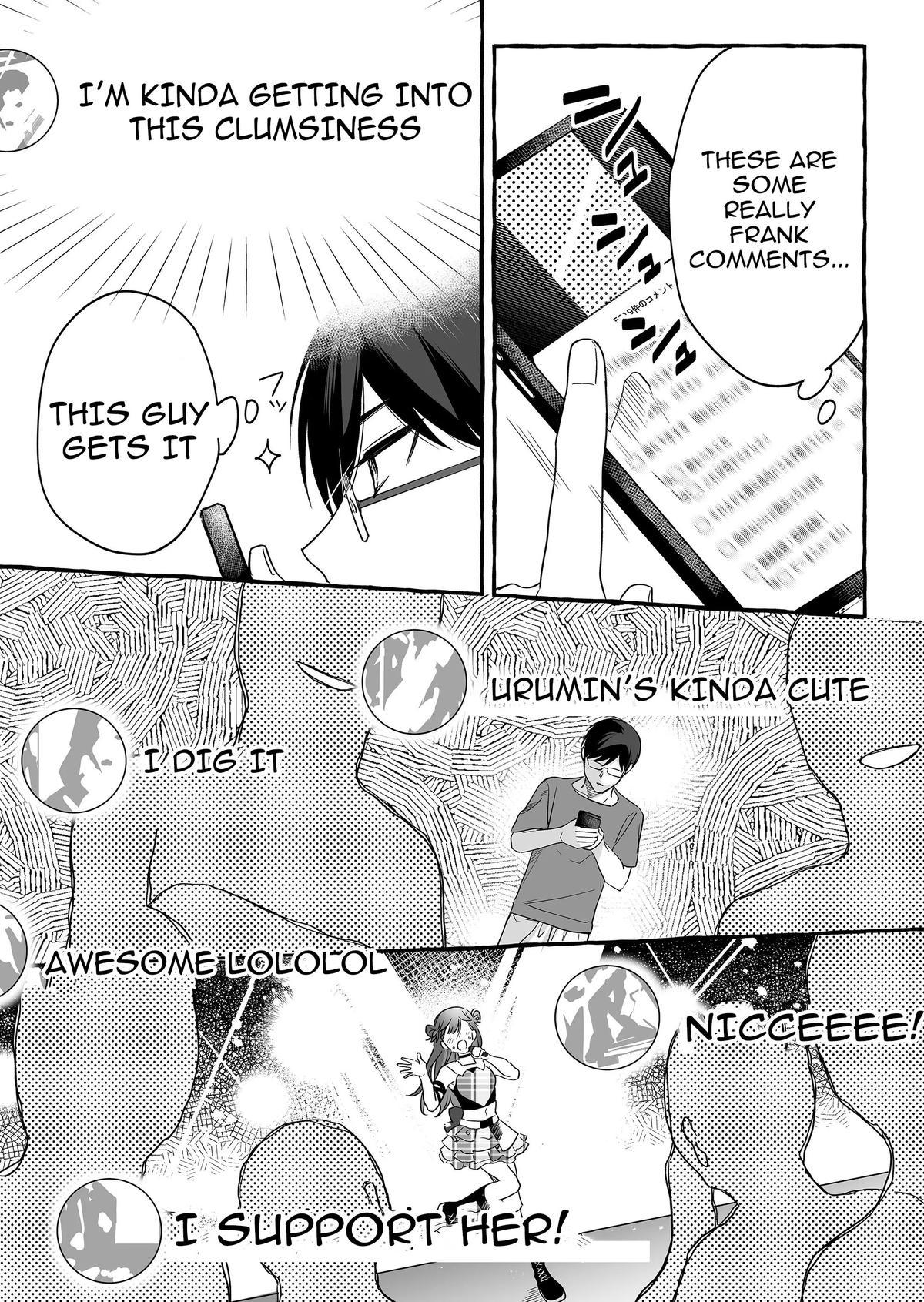 Damedol to Sekai ni Hitori dake no Fan Chap 24 - Next Chap 25