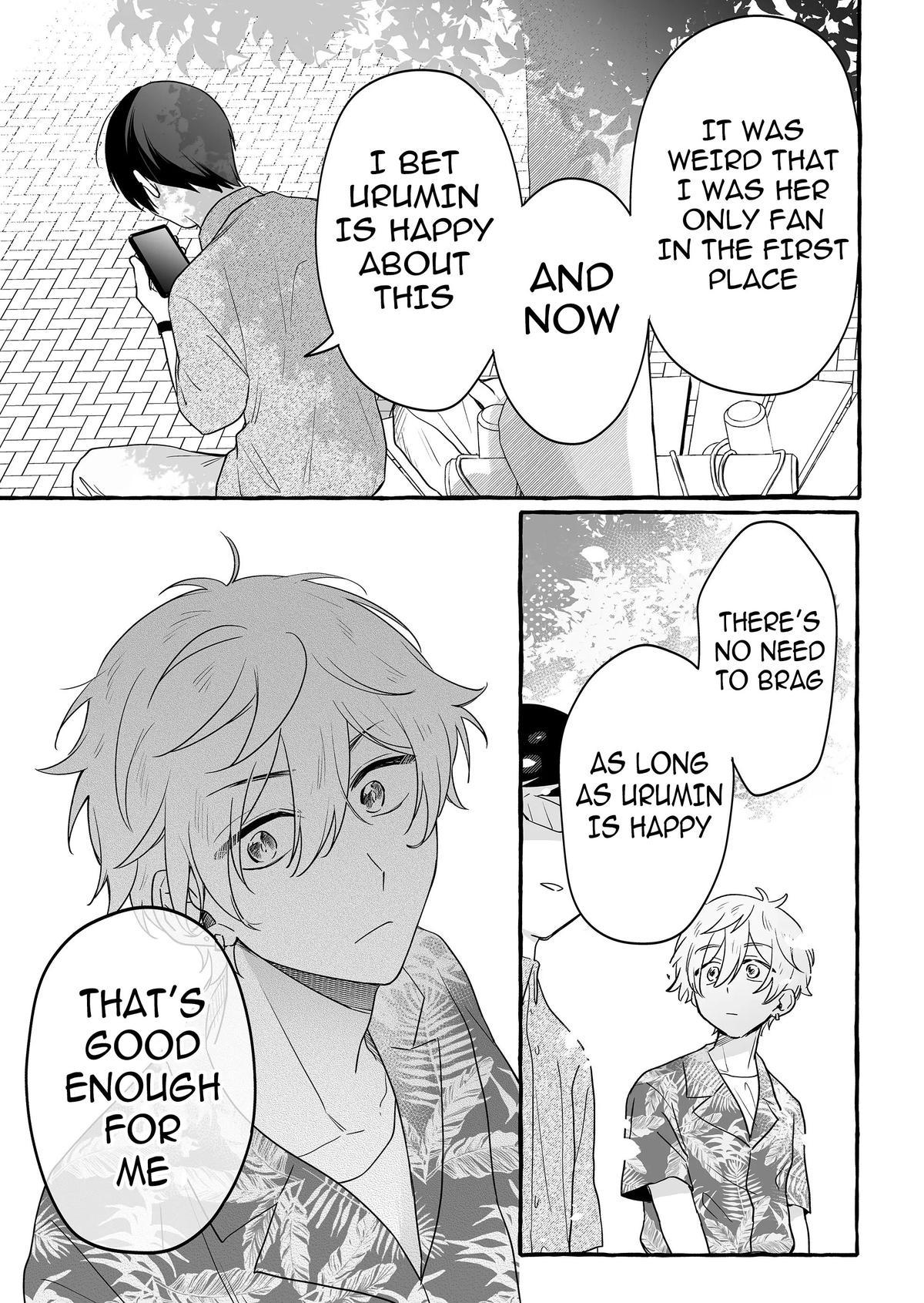 Damedol to Sekai ni Hitori dake no Fan Chap 24 - Next Chap 25