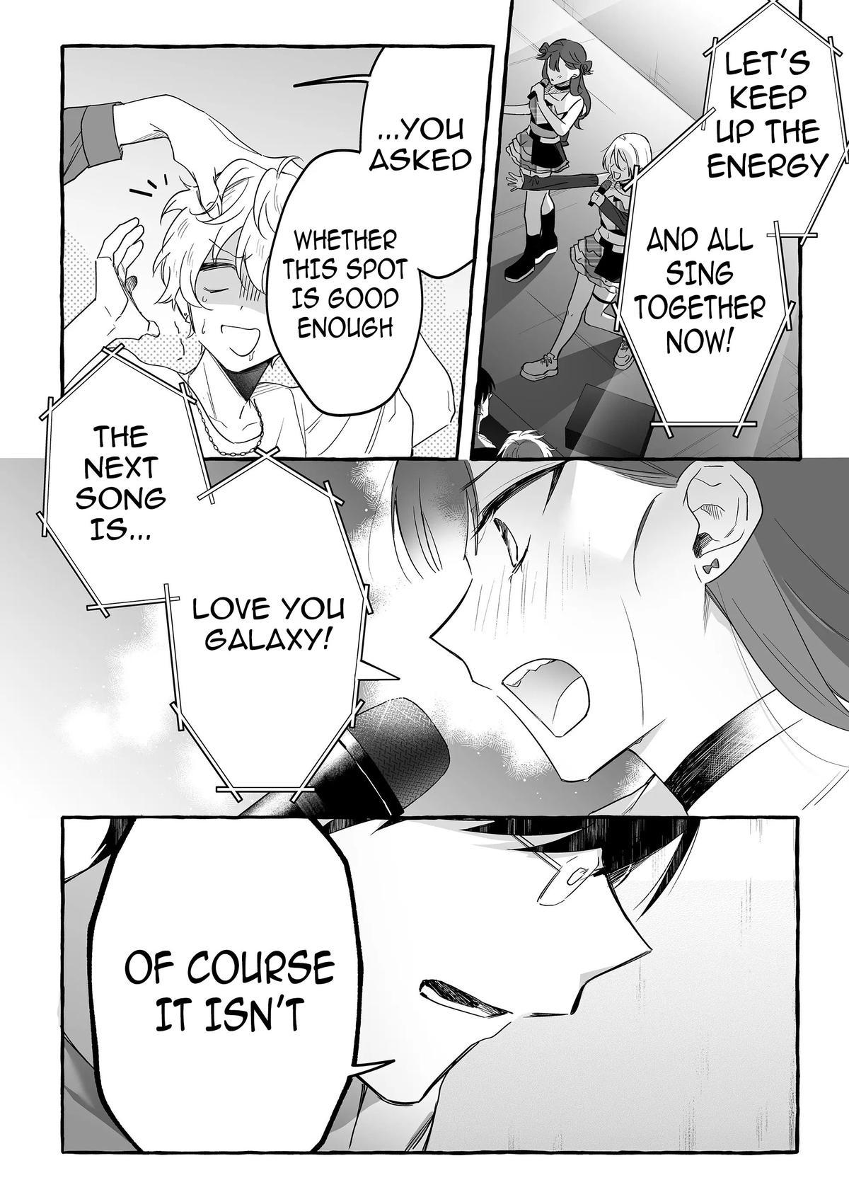 Damedol to Sekai ni Hitori dake no Fan Chap 25 - Next Chap 26