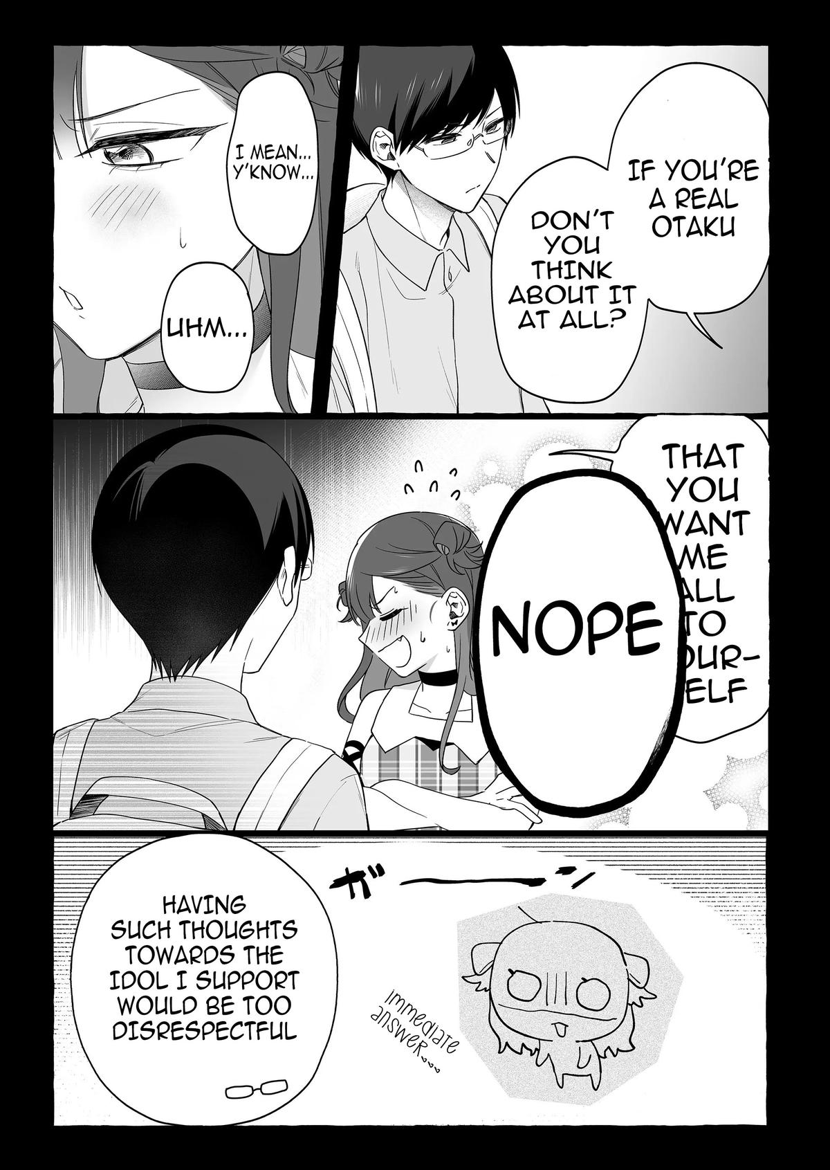 Damedol to Sekai ni Hitori dake no Fan Chap 26 - Next Chap 27