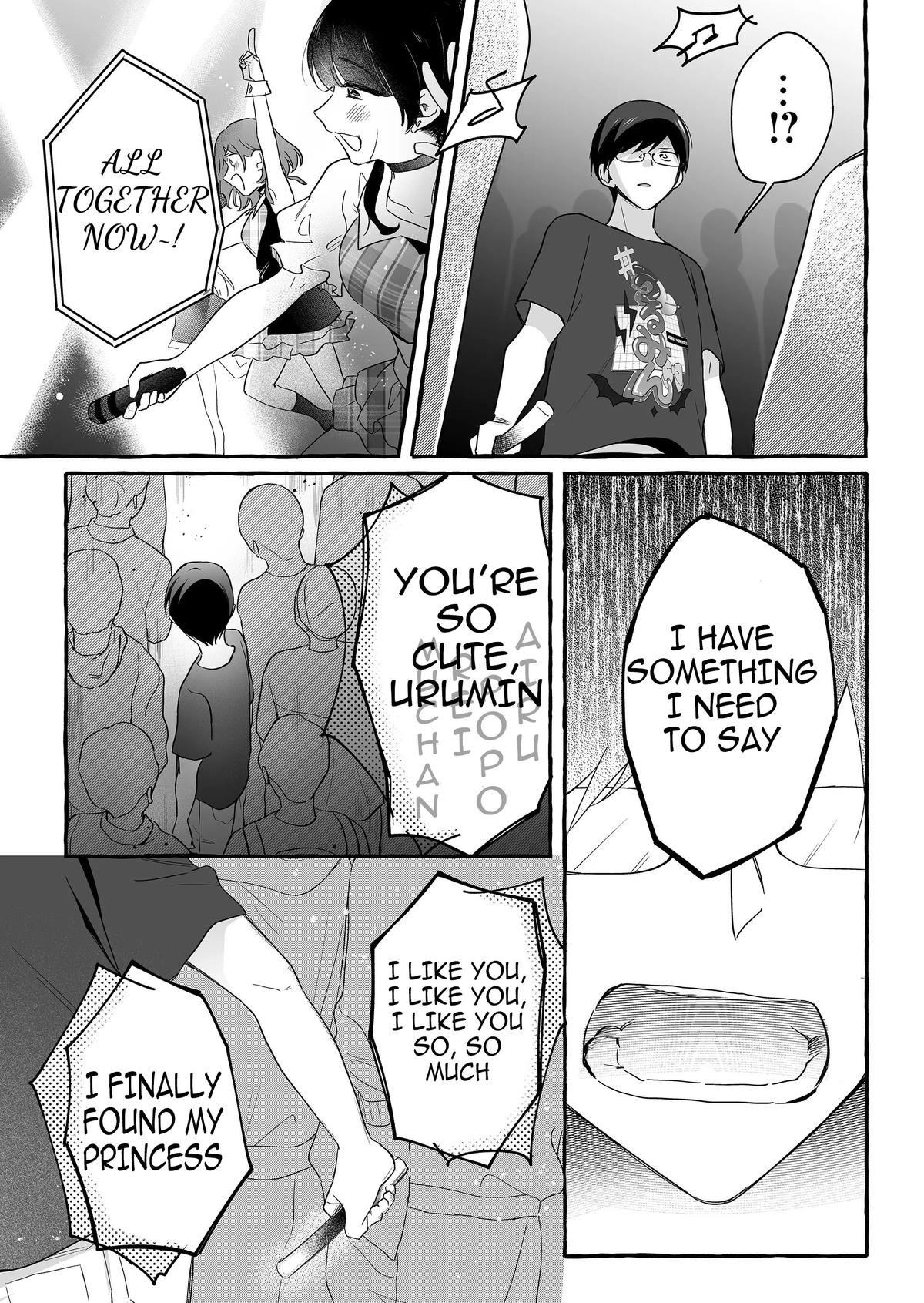 Damedol to Sekai ni Hitori dake no Fan Chap 26 - Next Chap 27