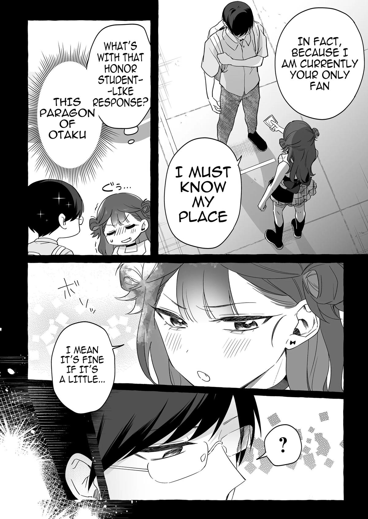 Damedol to Sekai ni Hitori dake no Fan Chap 26 - Next Chap 27