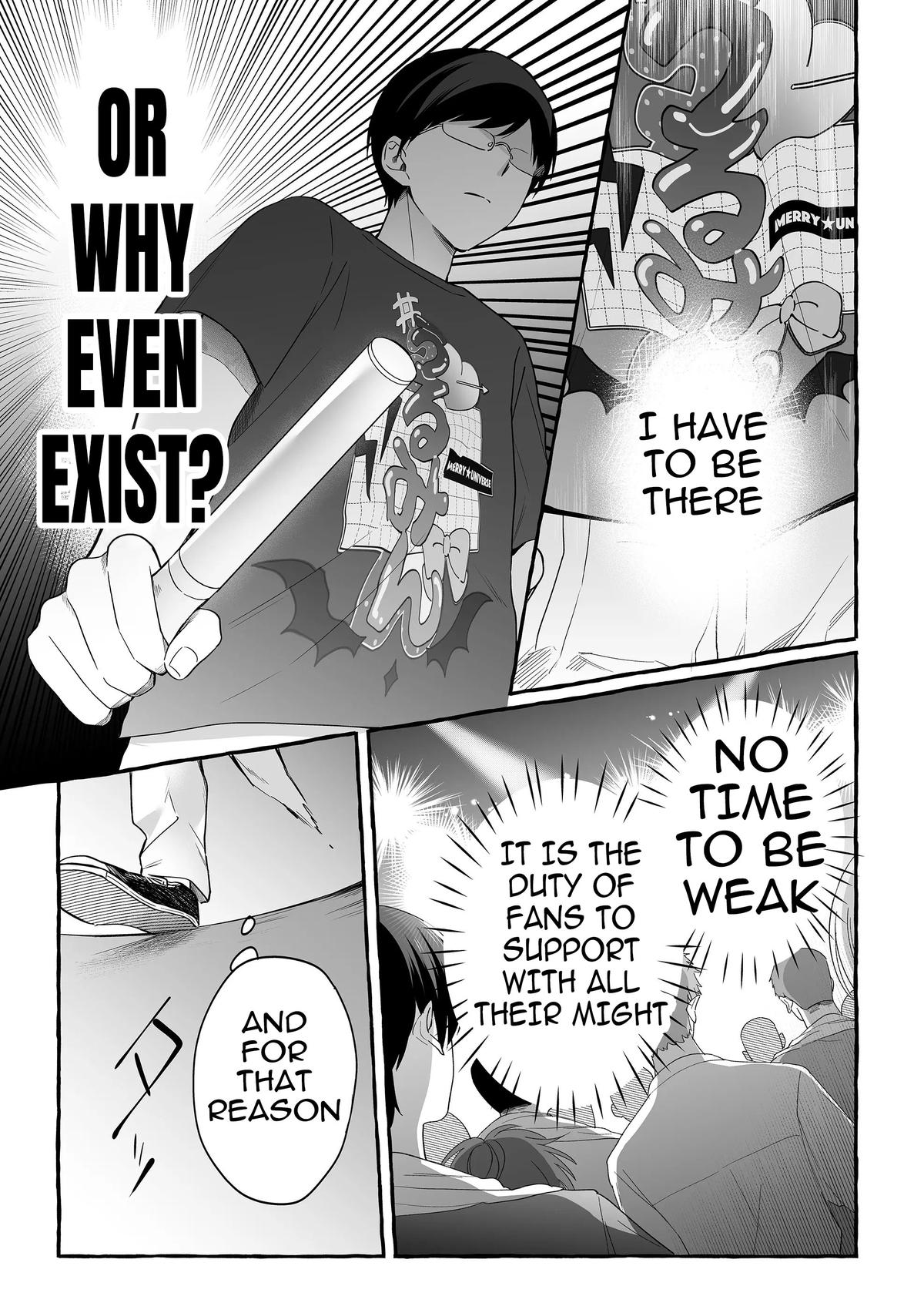 Damedol to Sekai ni Hitori dake no Fan Chap 26 - Next Chap 27