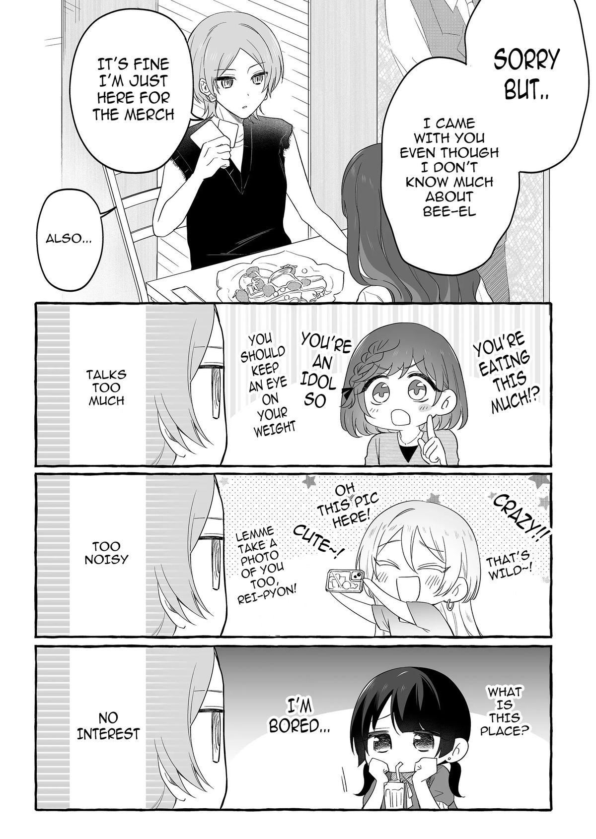 Damedol to Sekai ni Hitori dake no Fan Chap 28 - Next Chap 29