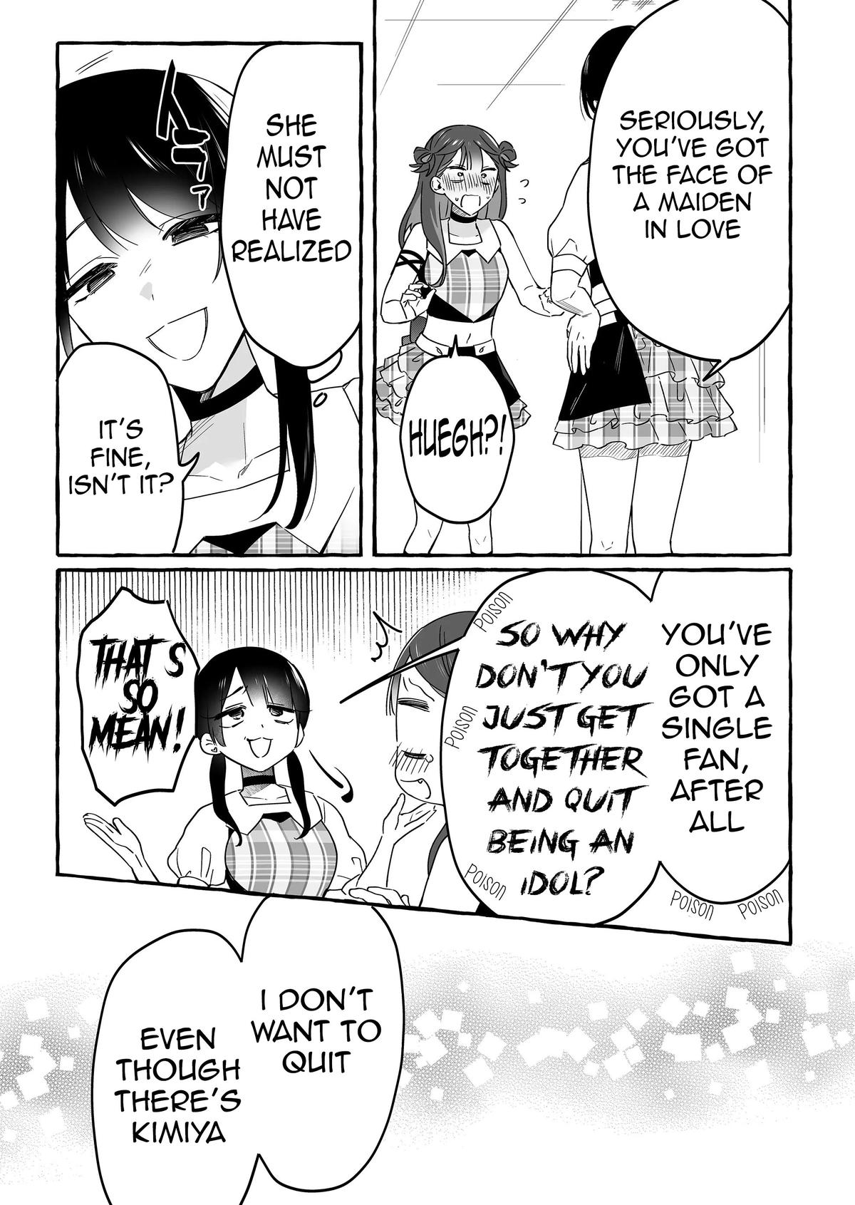 Damedol to Sekai ni Hitori dake no Fan Chap 20 - Next Chap 21