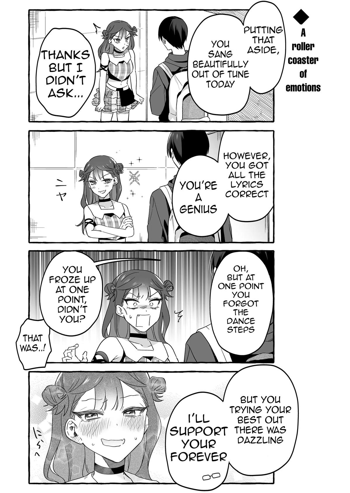 Damedol to Sekai ni Hitori dake no Fan Chap 21 - Next Chap 22
