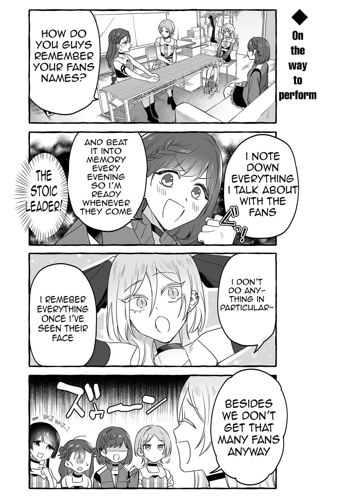 Damedol to Sekai ni Hitori dake no Fan Chap 21 - Next Chap 22