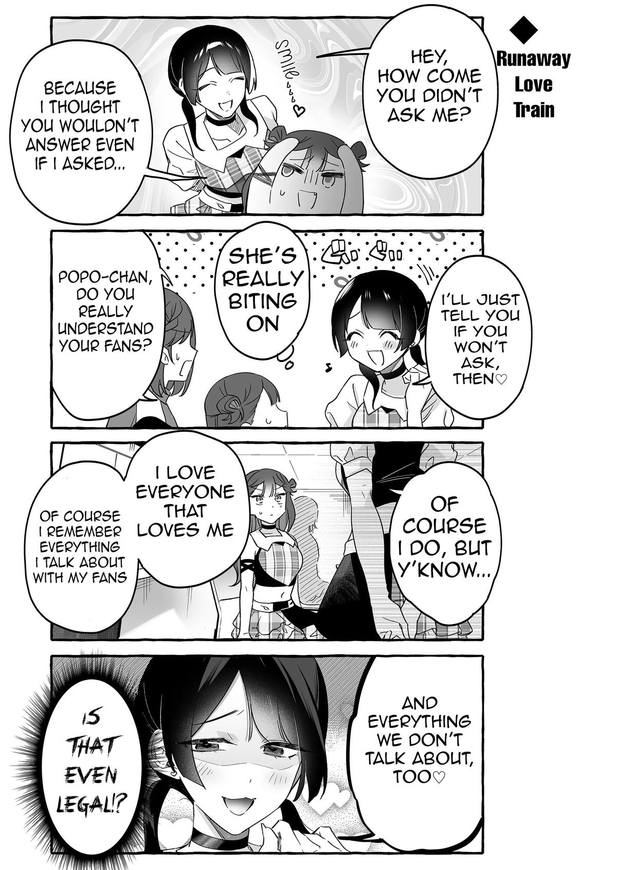 Damedol to Sekai ni Hitori dake no Fan Chap 21 - Next Chap 22