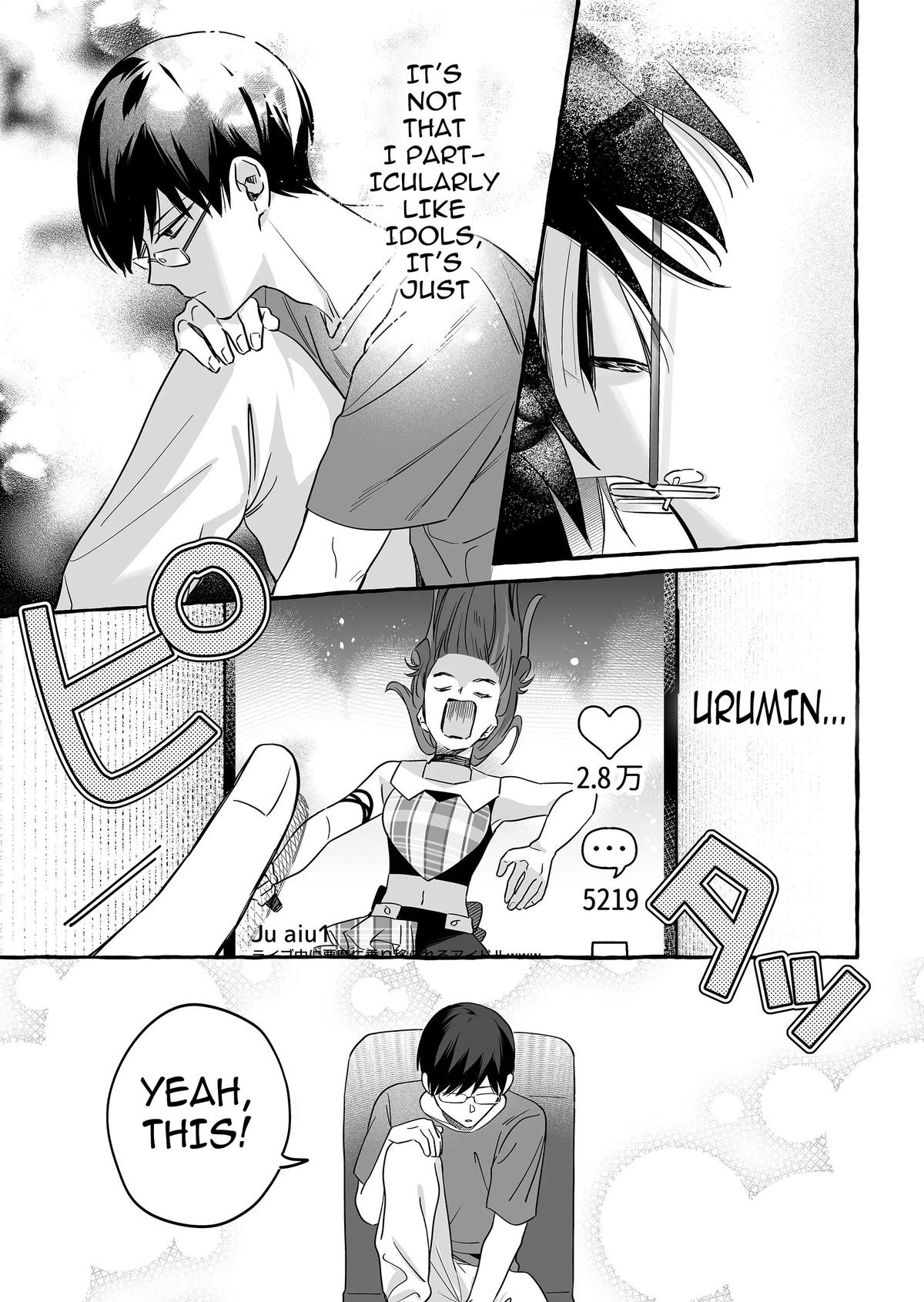 Damedol to Sekai ni Hitori dake no Fan Chap 23 - Next Chap 24