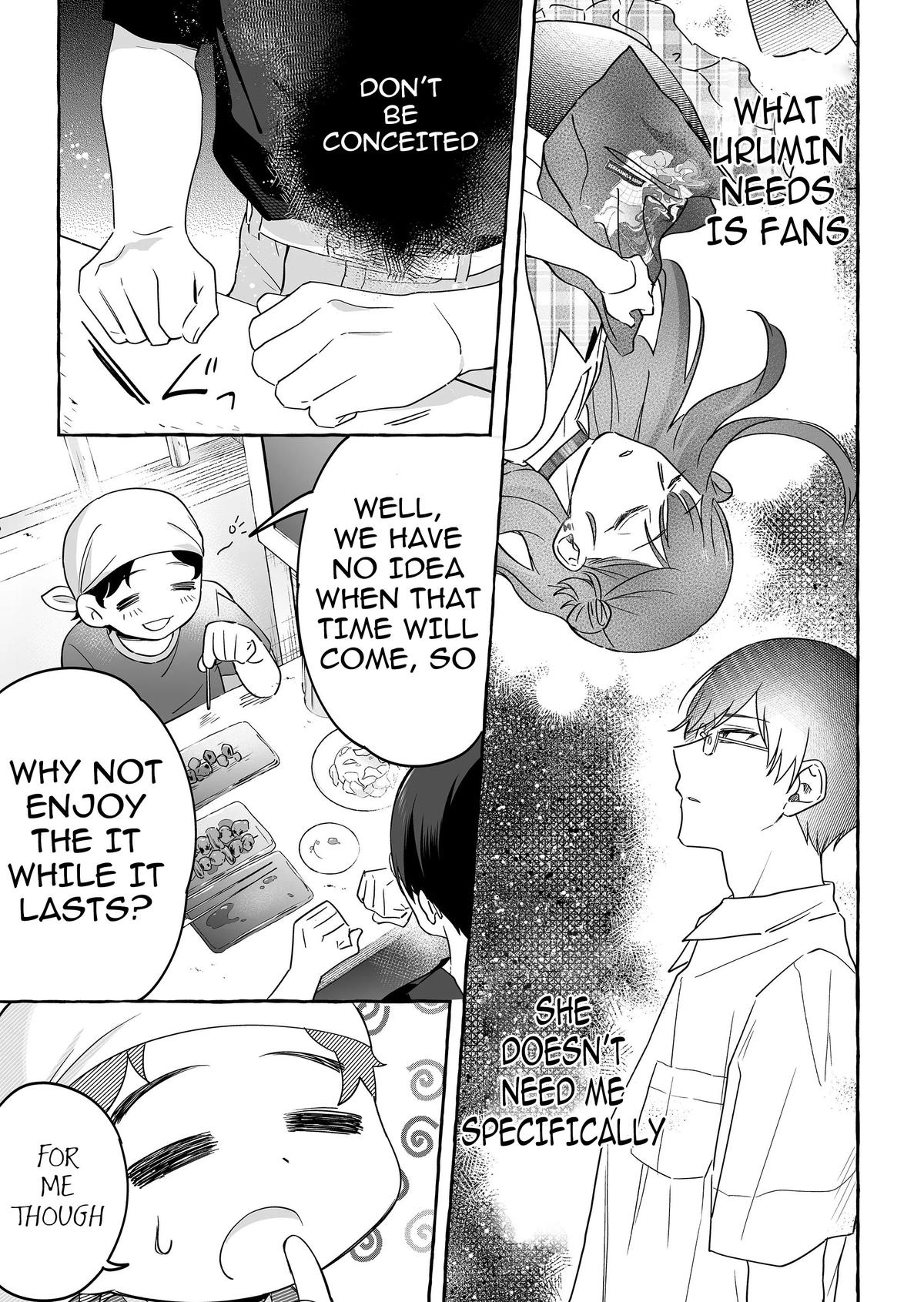 Damedol to Sekai ni Hitori dake no Fan Chap 23 - Next Chap 24