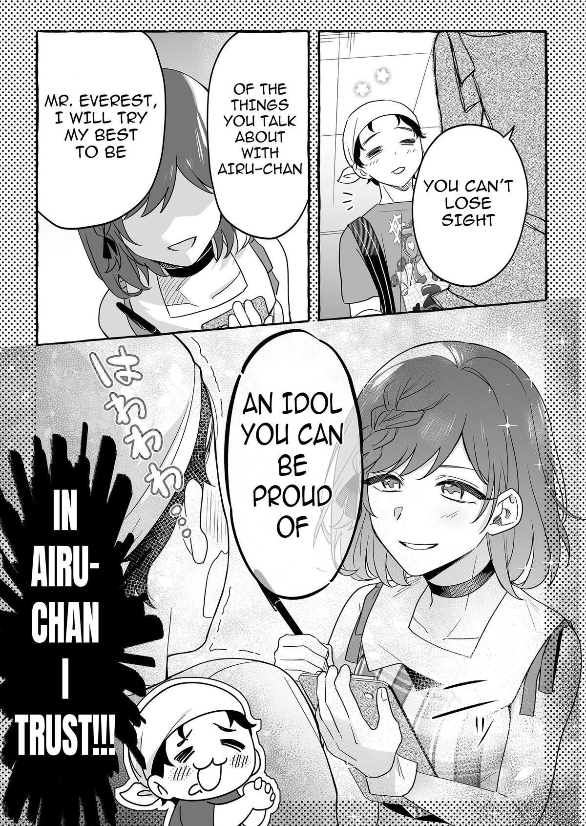 Damedol to Sekai ni Hitori dake no Fan Chap 23 - Next Chap 24