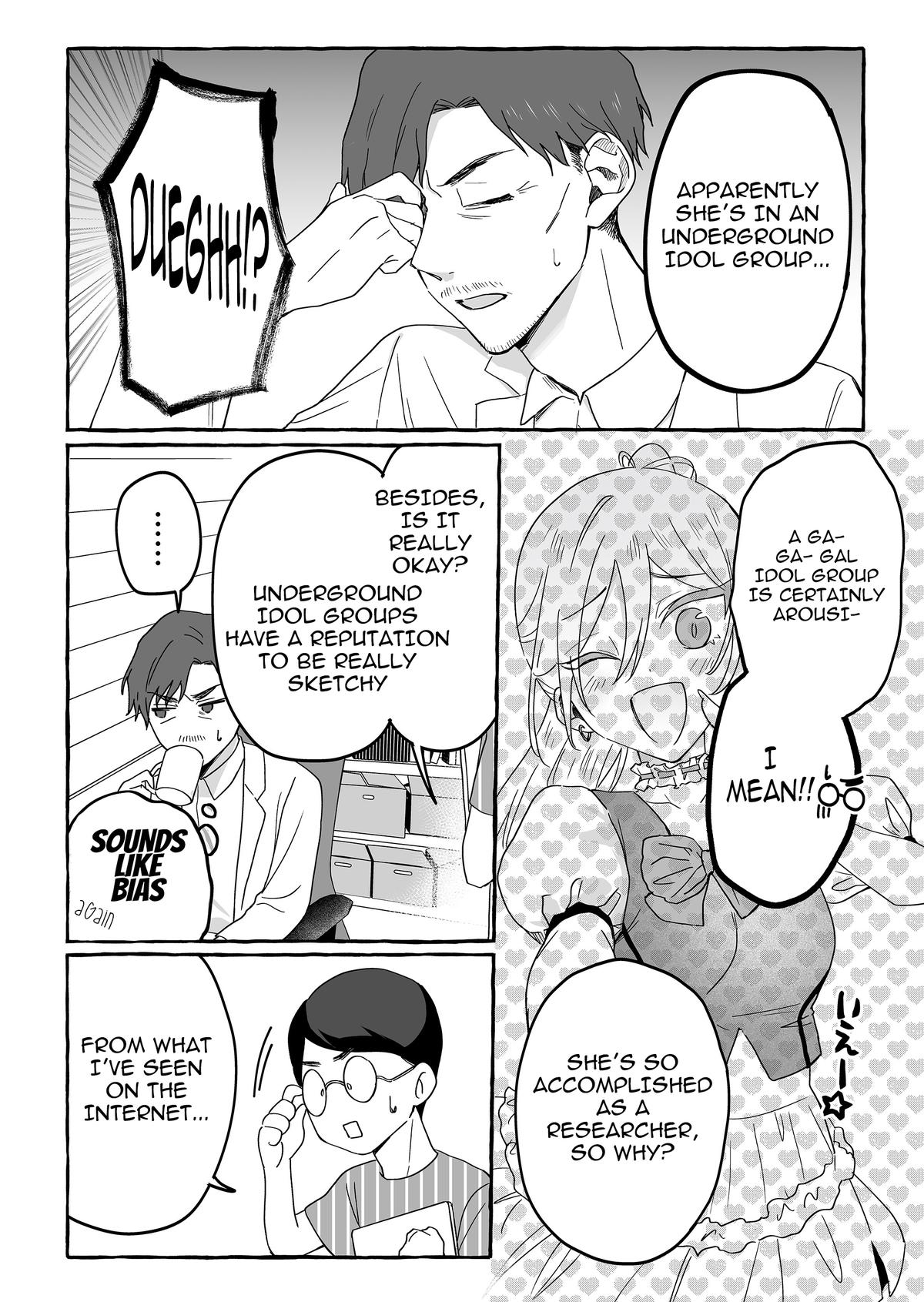 Damedol to Sekai ni Hitori dake no Fan Chap 37 - Next Chap 38