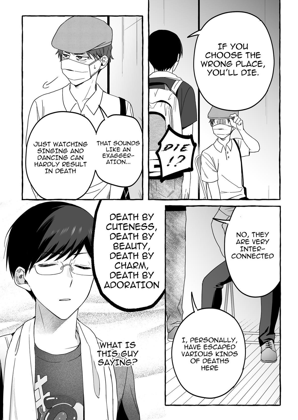 Damedol to Sekai ni Hitori dake no Fan Chap 37 - Next Chap 38