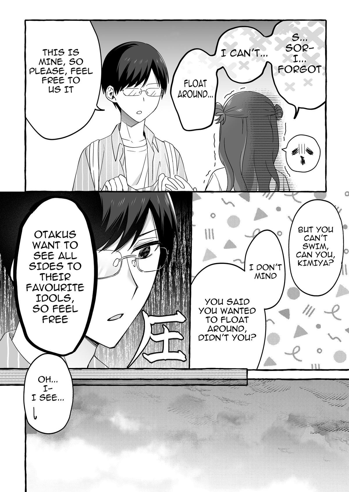 Damedol to Sekai ni Hitori dake no Fan Chap 34 - Next Chap 35