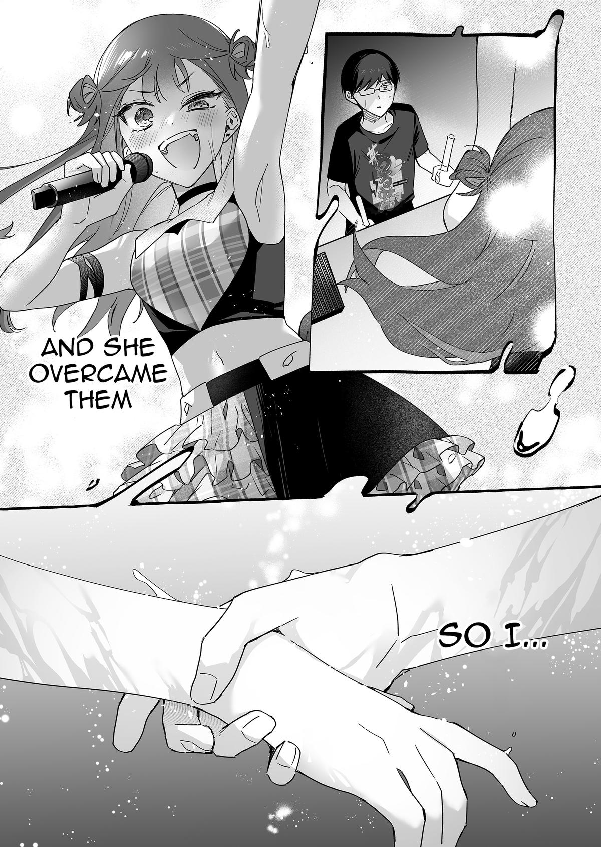 Damedol to Sekai ni Hitori dake no Fan Chap 35 - Next Chap 36