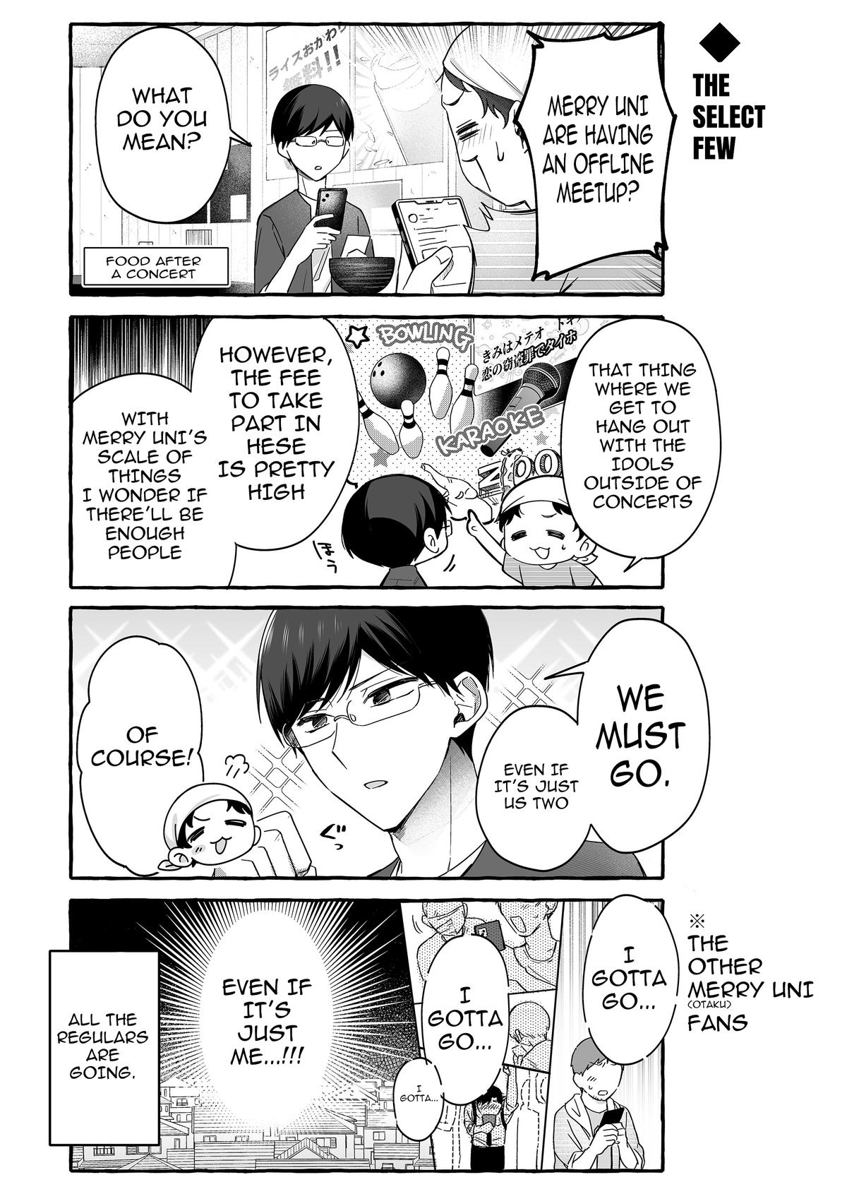 Damedol to Sekai ni Hitori dake no Fan Chap 36 - Next Chap 37