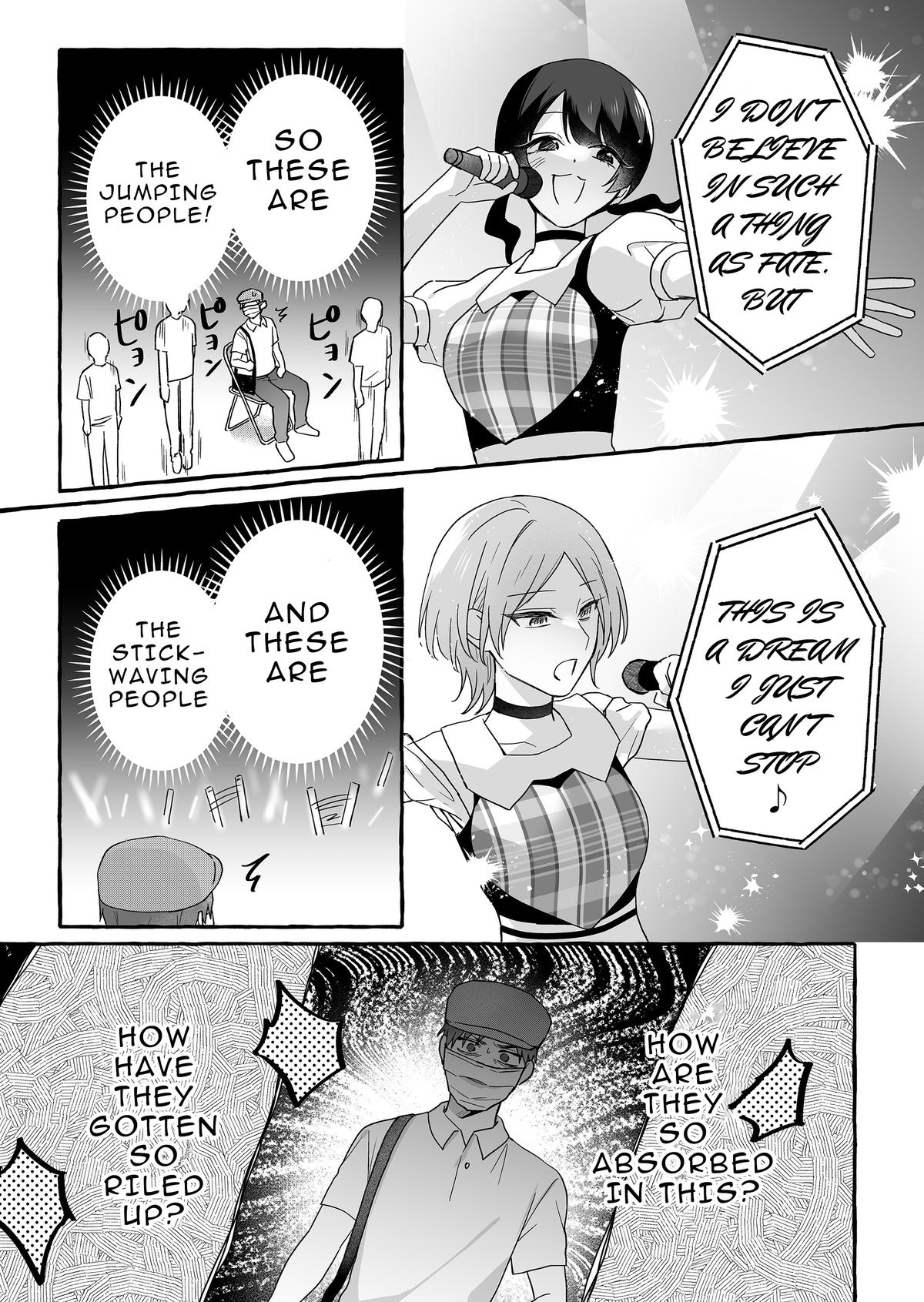 Damedol to Sekai ni Hitori dake no Fan Chap 38 - Next Chap 39