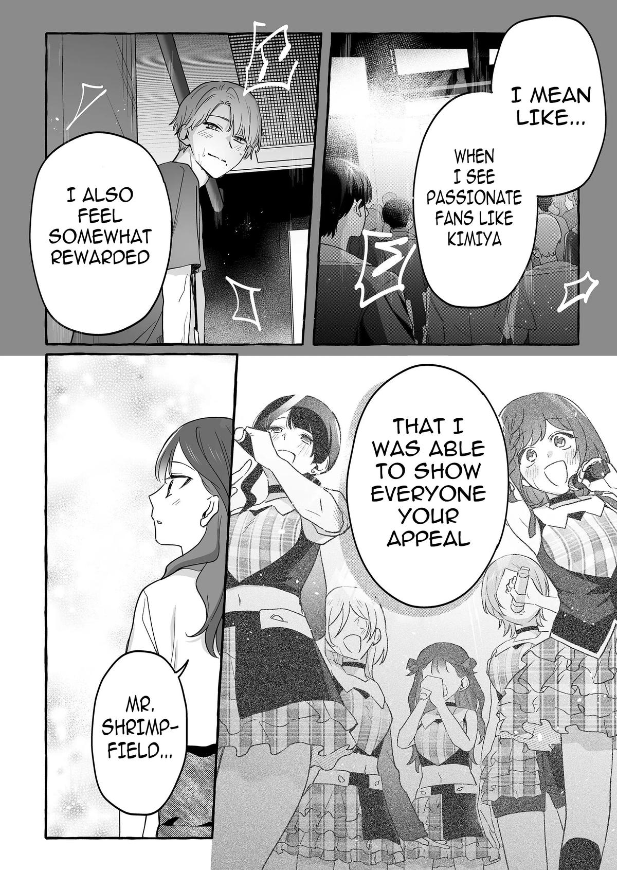 Damedol to Sekai ni Hitori dake no Fan Chap 30 - Next Chap 31