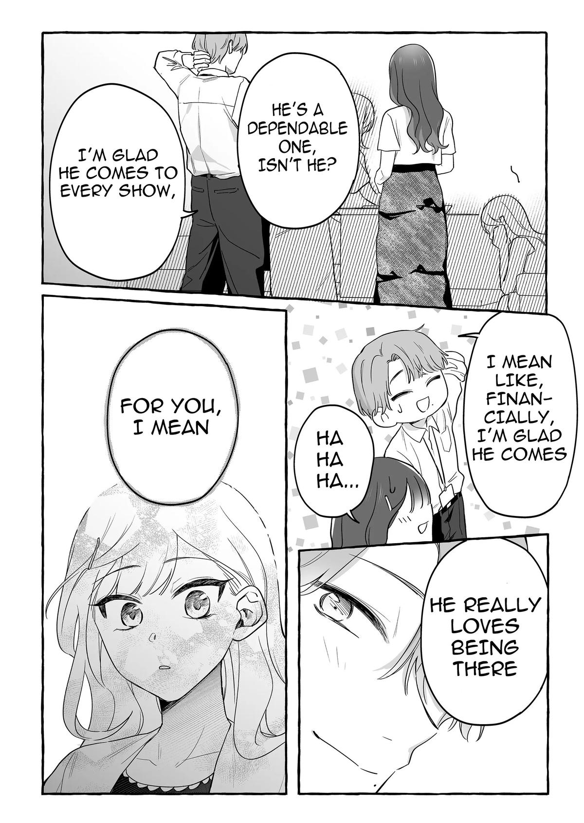 Damedol to Sekai ni Hitori dake no Fan Chap 30 - Next Chap 31