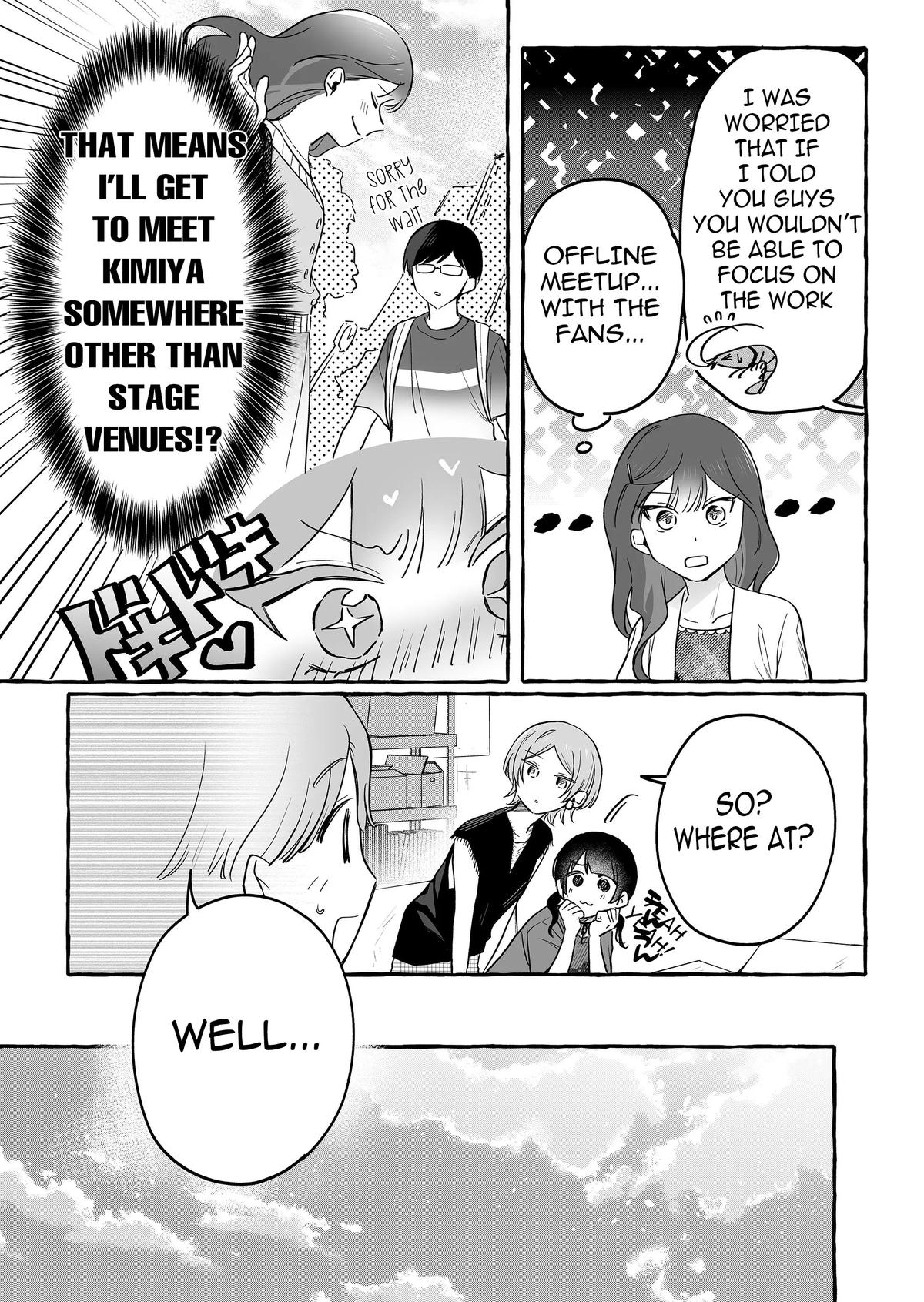 Damedol to Sekai ni Hitori dake no Fan Chap 31 - Next Chap 32