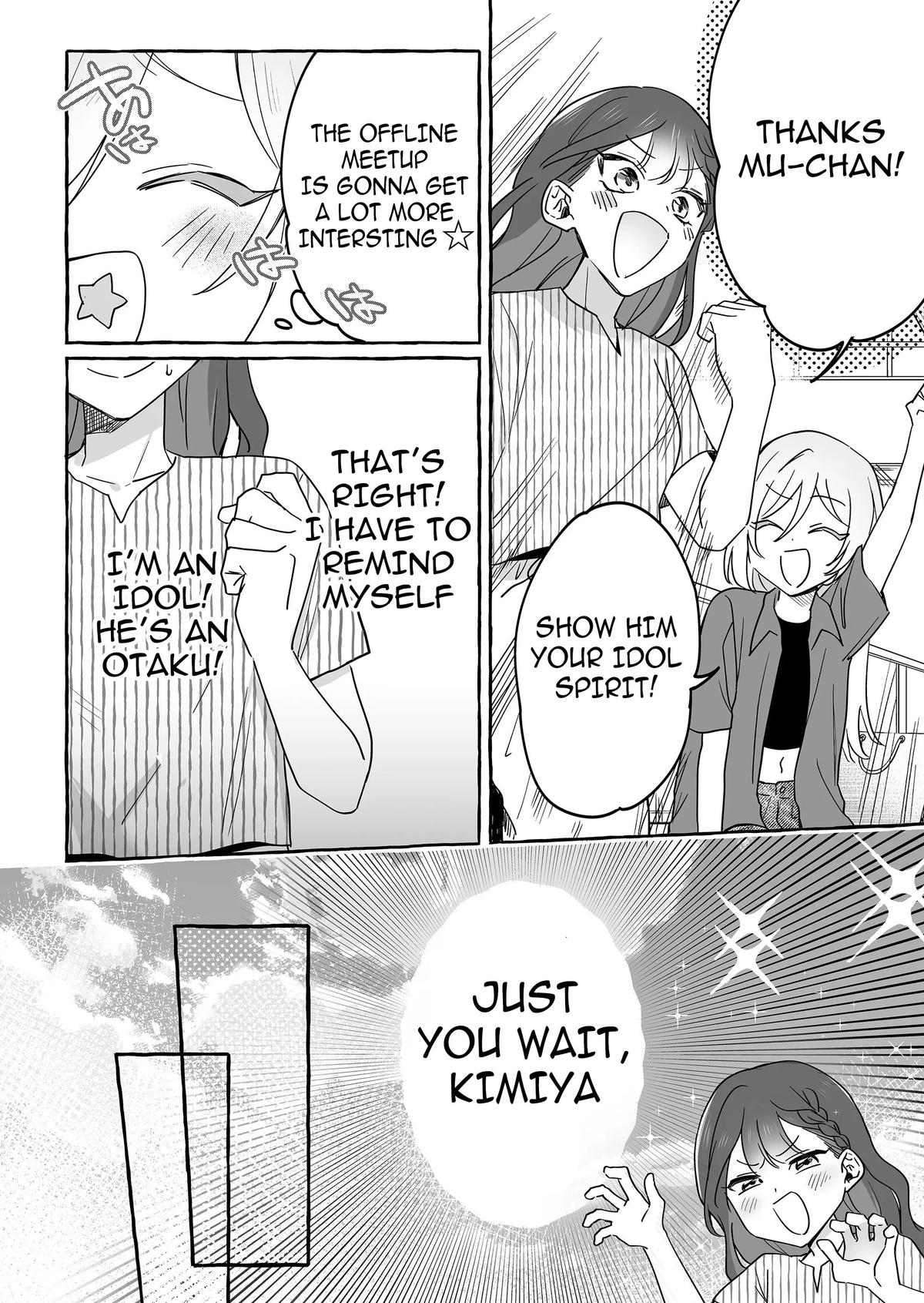 Damedol to Sekai ni Hitori dake no Fan Chap 32 - Next Chap 33
