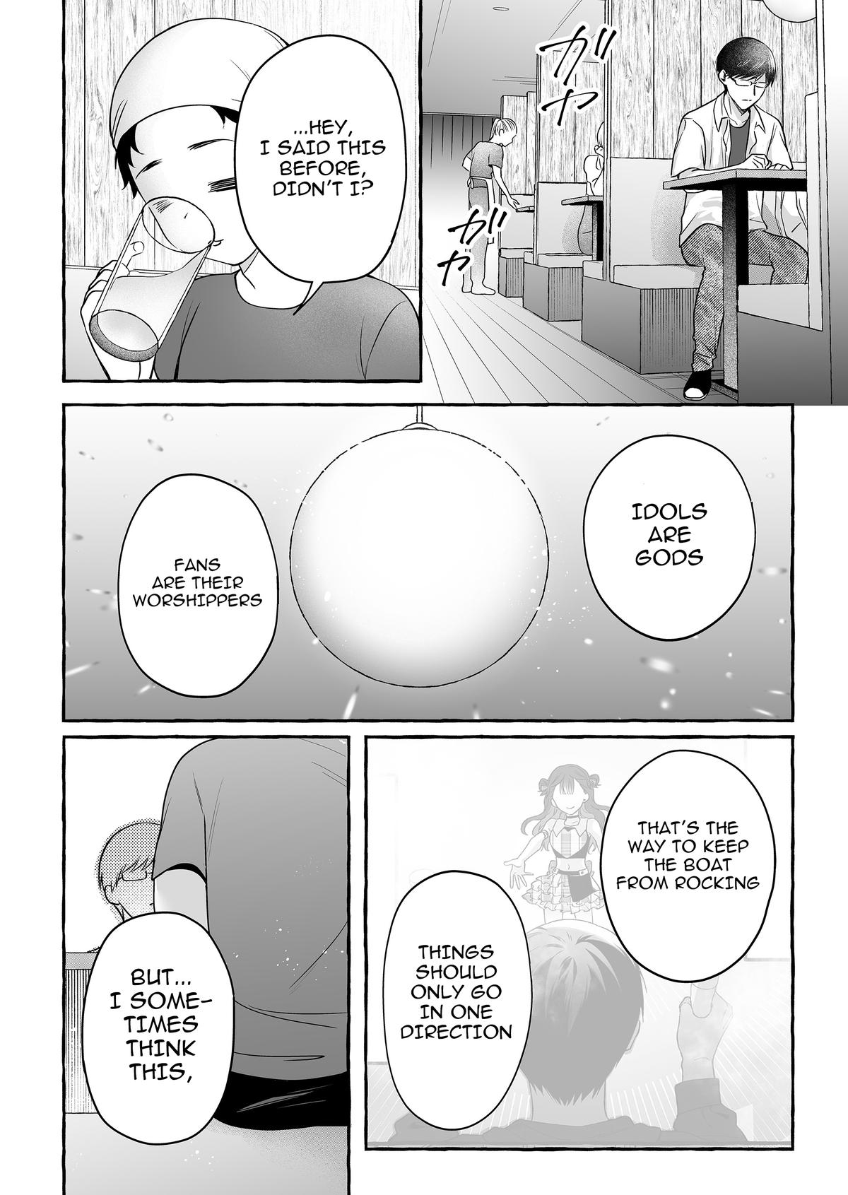 Damedol to Sekai ni Hitori dake no Fan Chap 47 - Next Chap 48