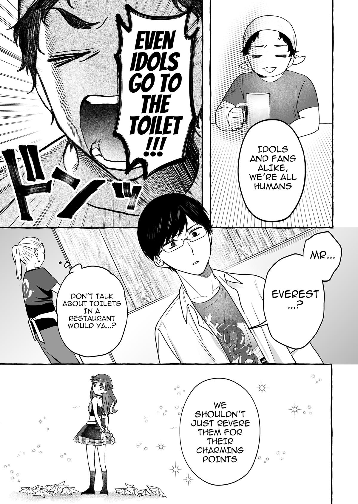Damedol to Sekai ni Hitori dake no Fan Chap 47 - Next Chap 48
