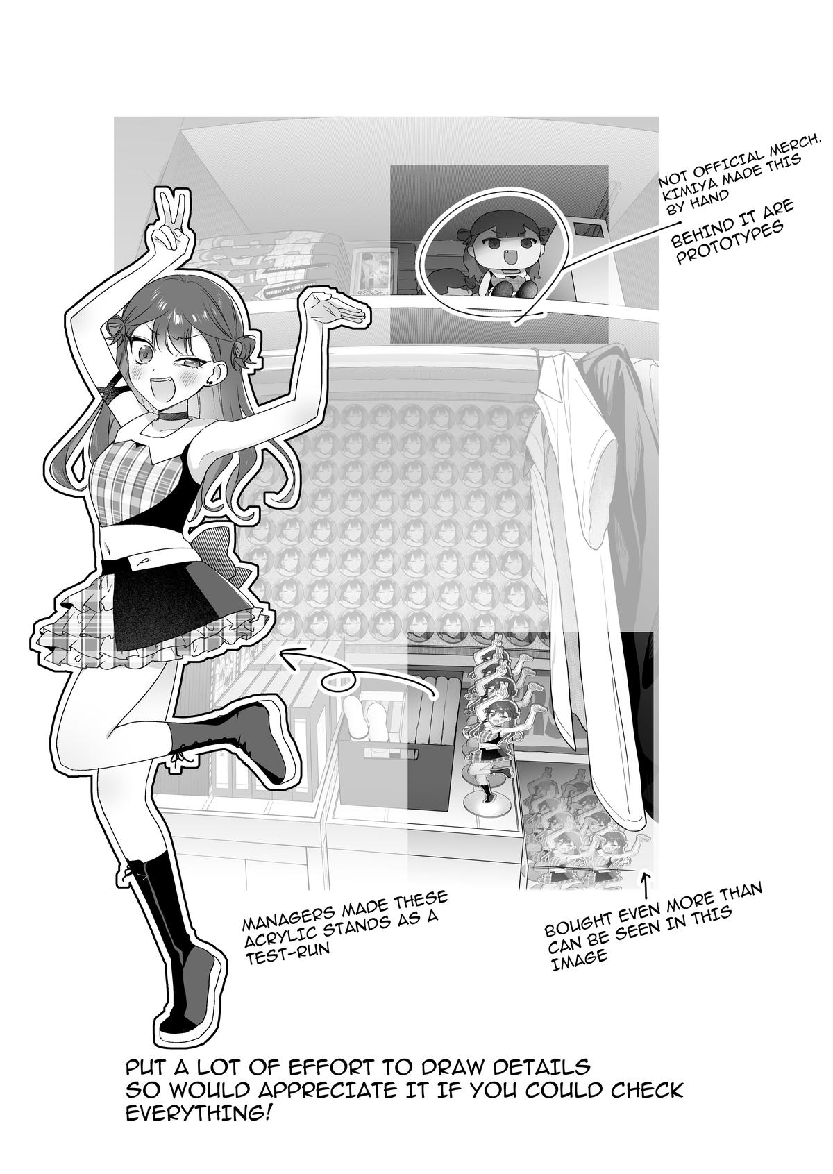 Damedol to Sekai ni Hitori dake no Fan Chap 44 - Next Chap 45