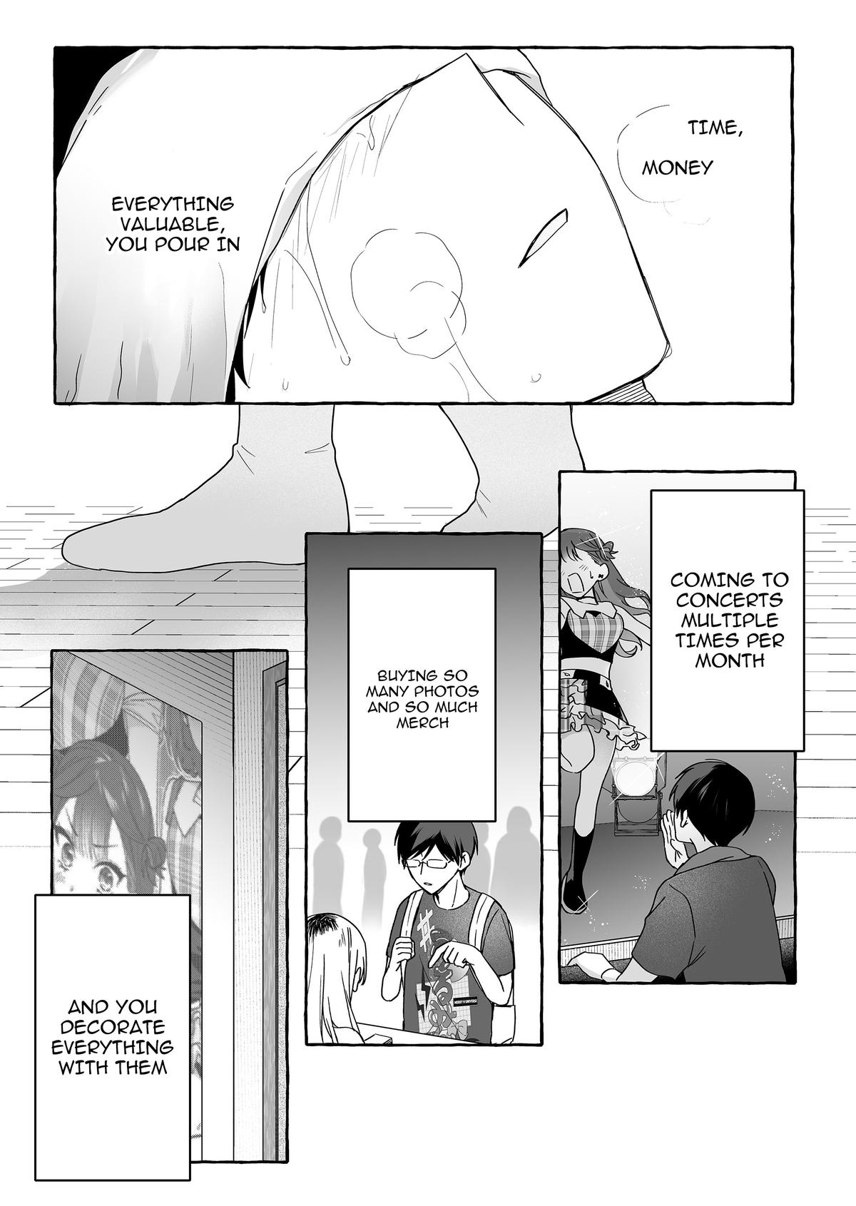 Damedol to Sekai ni Hitori dake no Fan Chap 45 - Next Chap 46