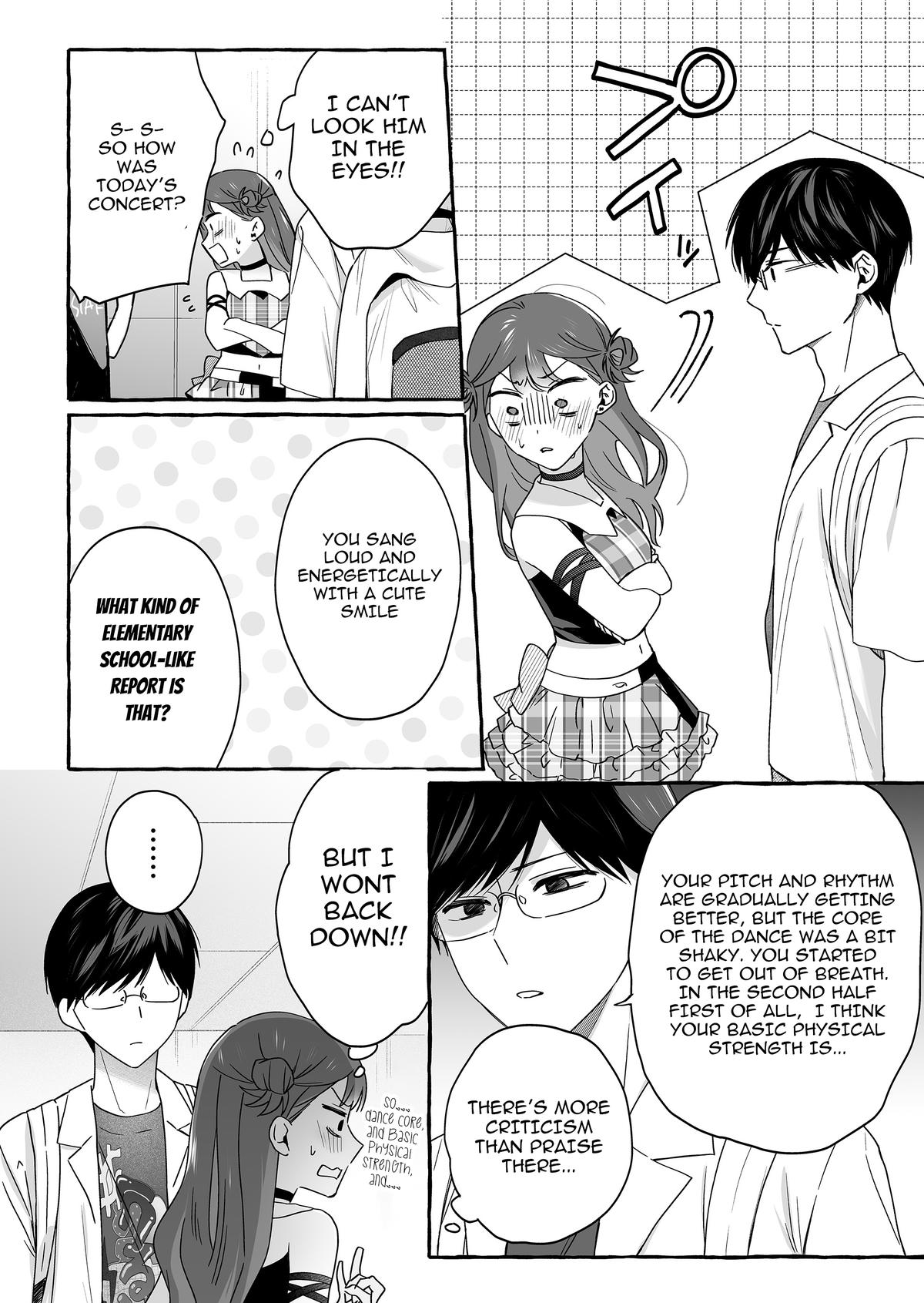 Damedol to Sekai ni Hitori dake no Fan Chap 46 - Next Chap 47