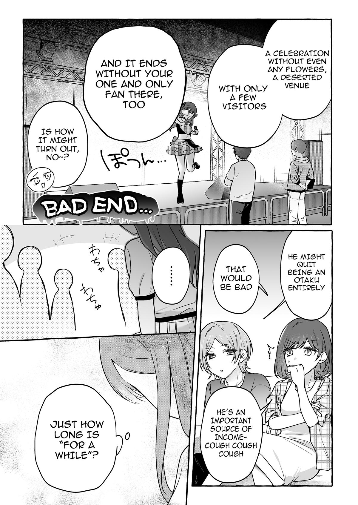 Damedol to Sekai ni Hitori dake no Fan Chap 48 - Next Chap 49