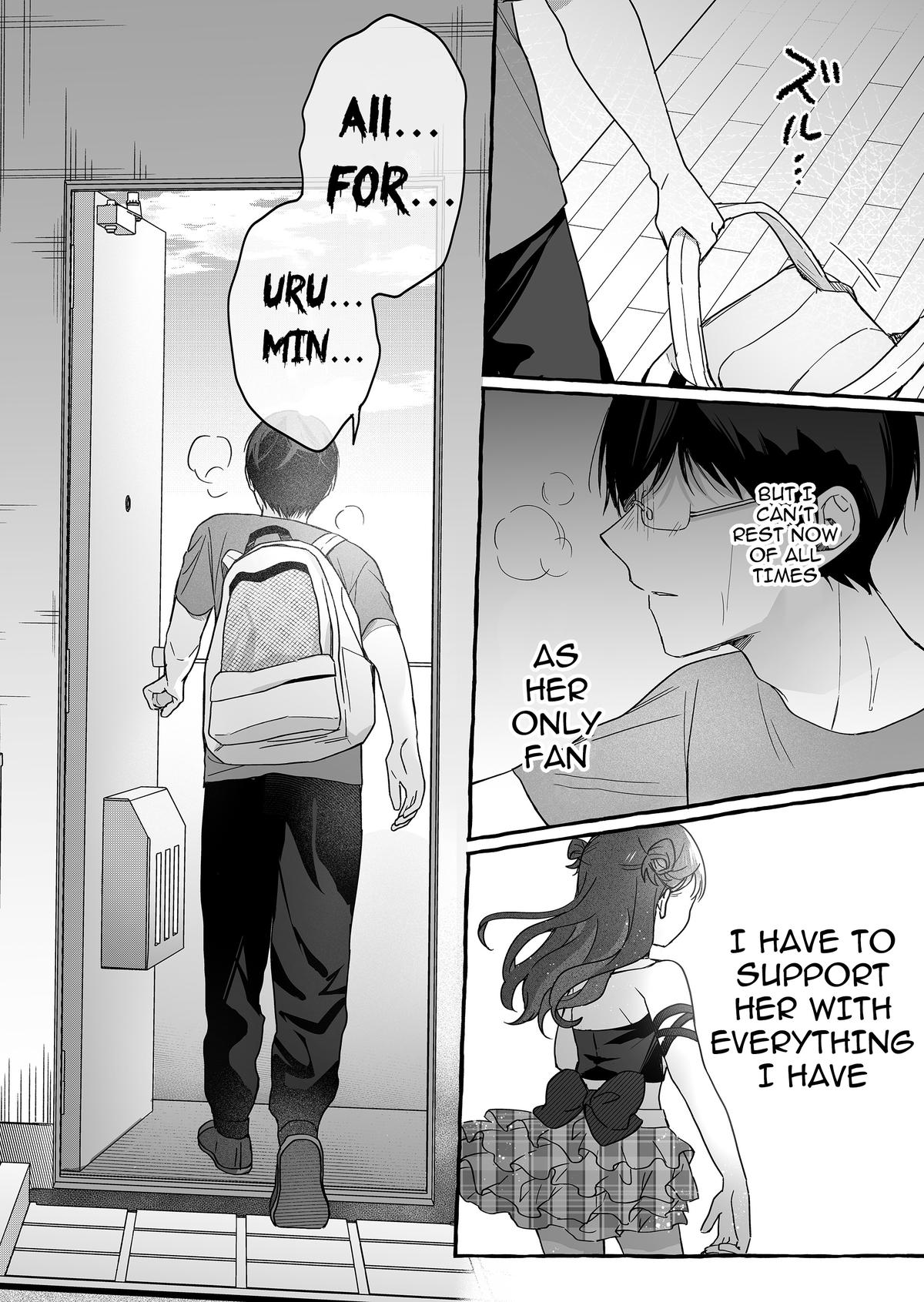 Damedol to Sekai ni Hitori dake no Fan Chap 40 - Next Chap 41