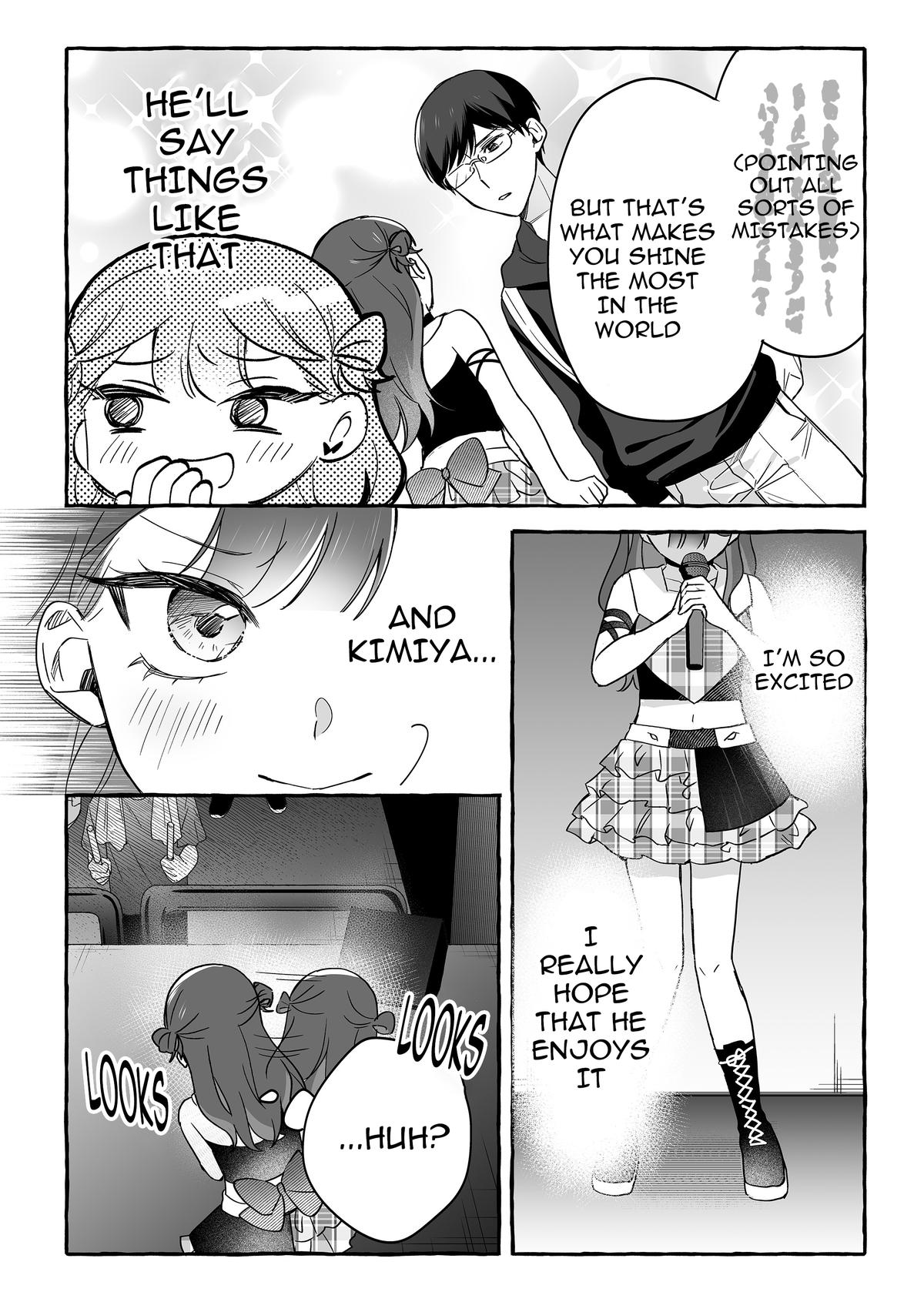Damedol to Sekai ni Hitori dake no Fan Chap 40 - Next Chap 41