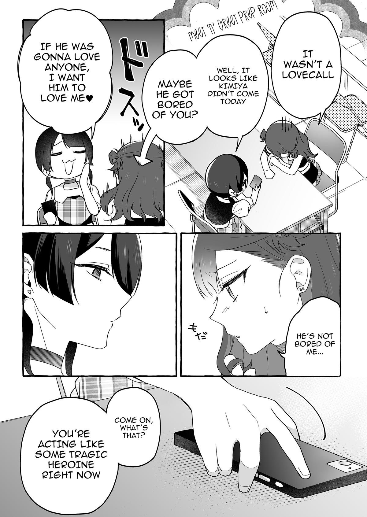 Damedol to Sekai ni Hitori dake no Fan Chap 41 - Next Chap 42
