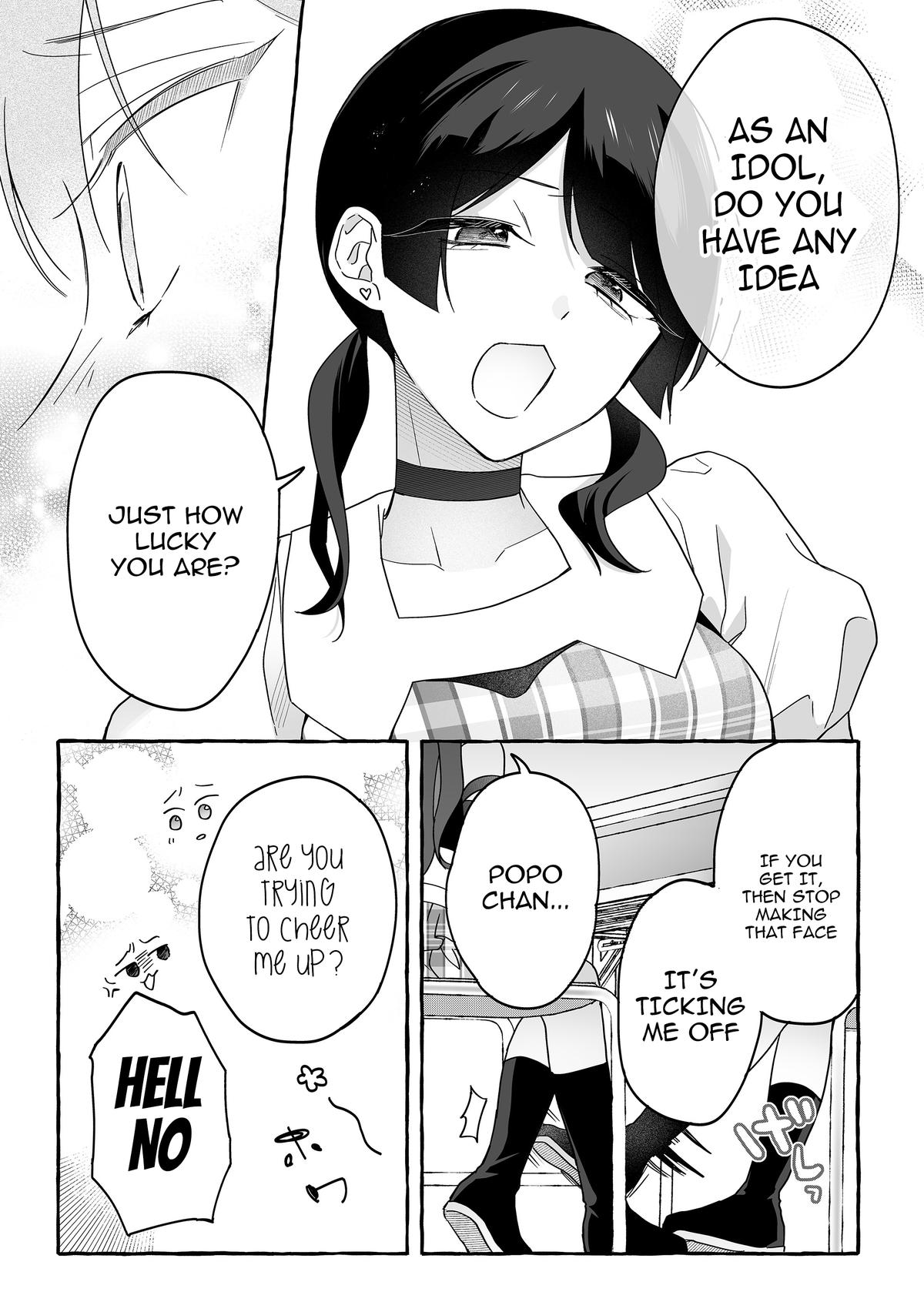 Damedol to Sekai ni Hitori dake no Fan Chap 41 - Next Chap 42