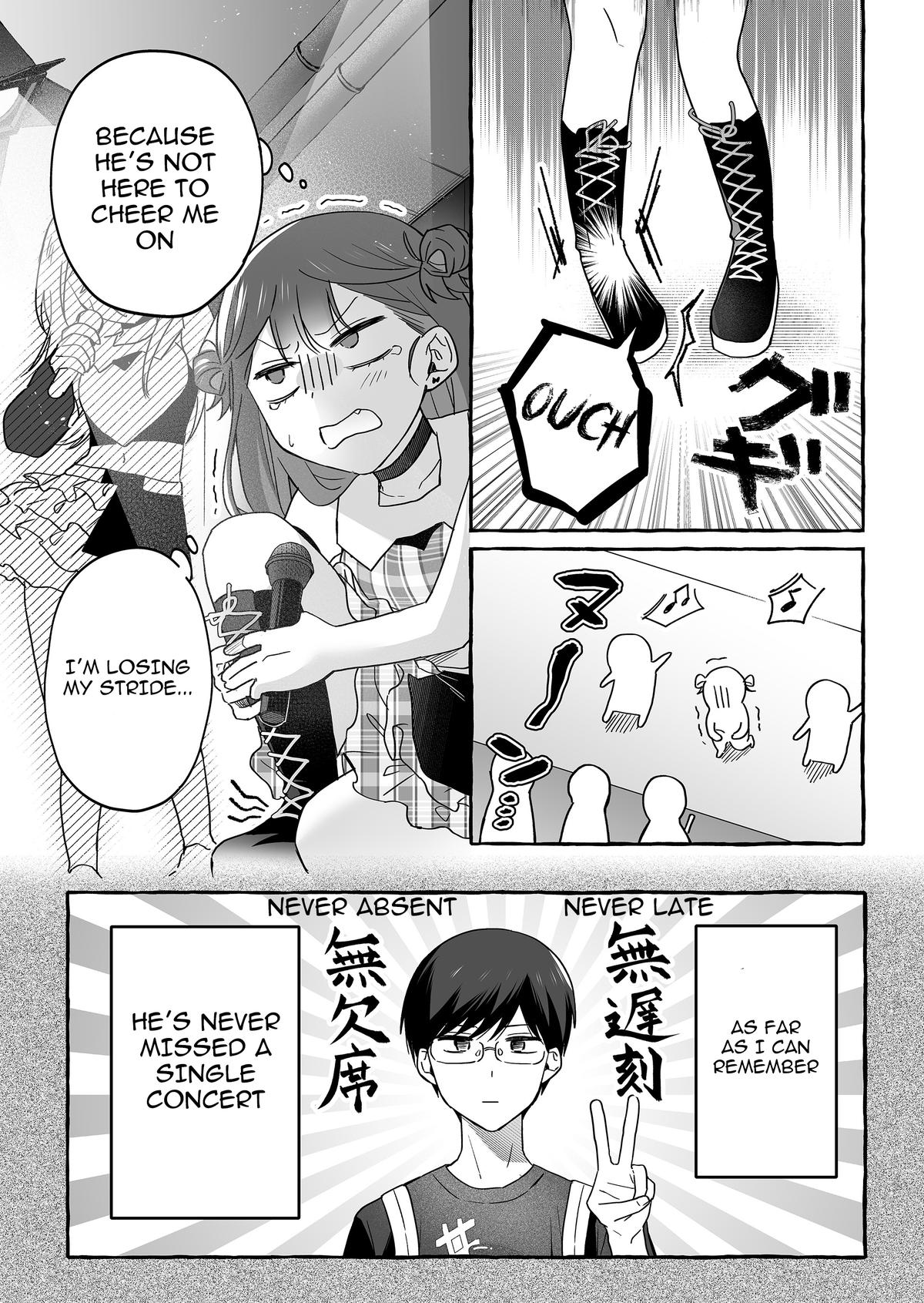 Damedol to Sekai ni Hitori dake no Fan Chap 41 - Next Chap 42