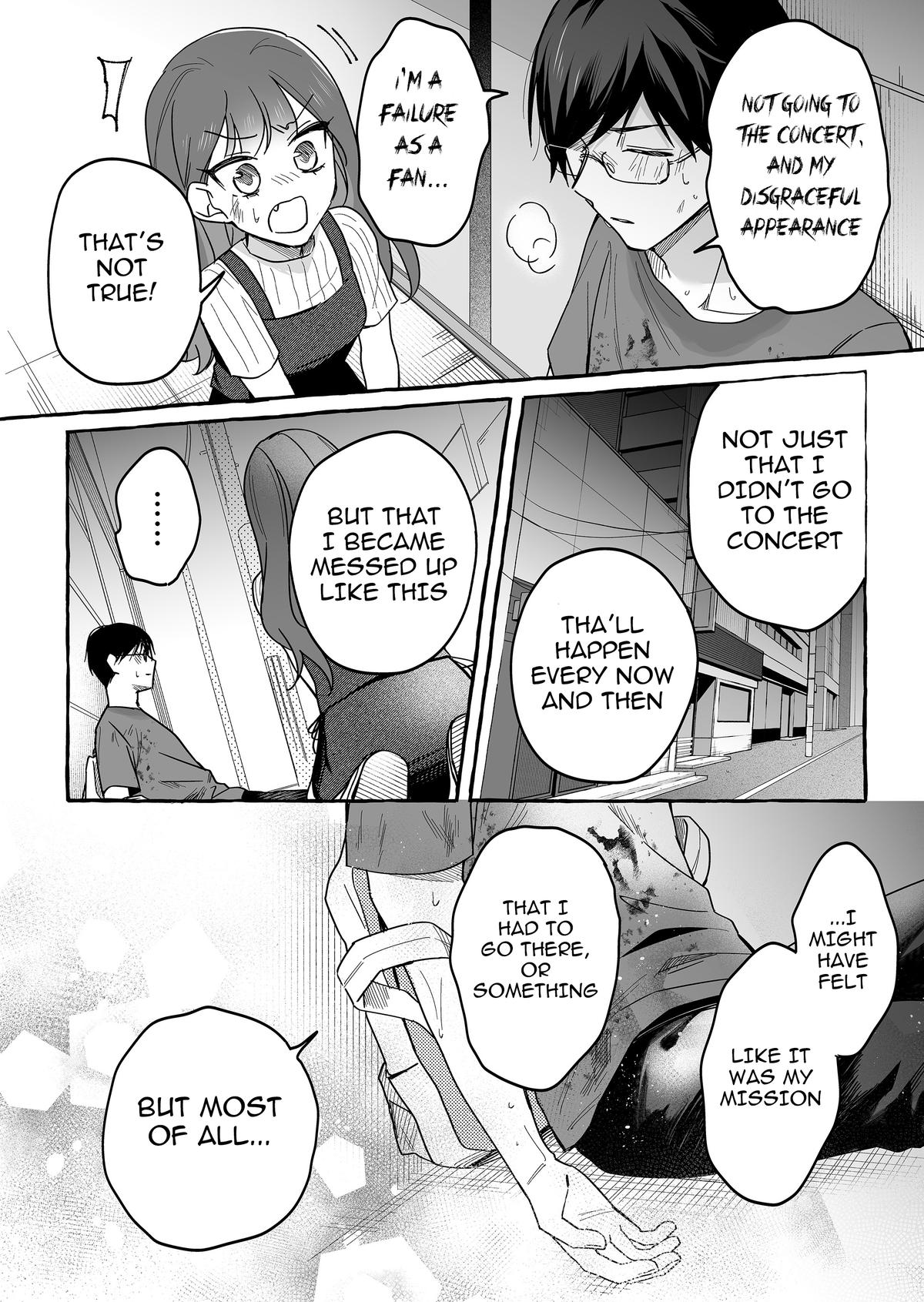 Damedol to Sekai ni Hitori dake no Fan Chap 42 - Next Chap 43