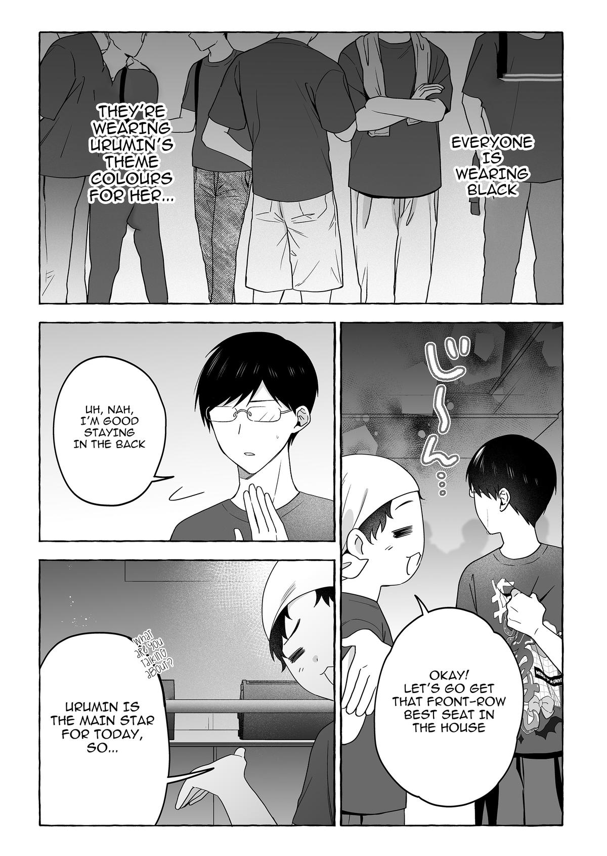 Damedol to Sekai ni Hitori dake no Fan Chap 50 - Next Chap 51