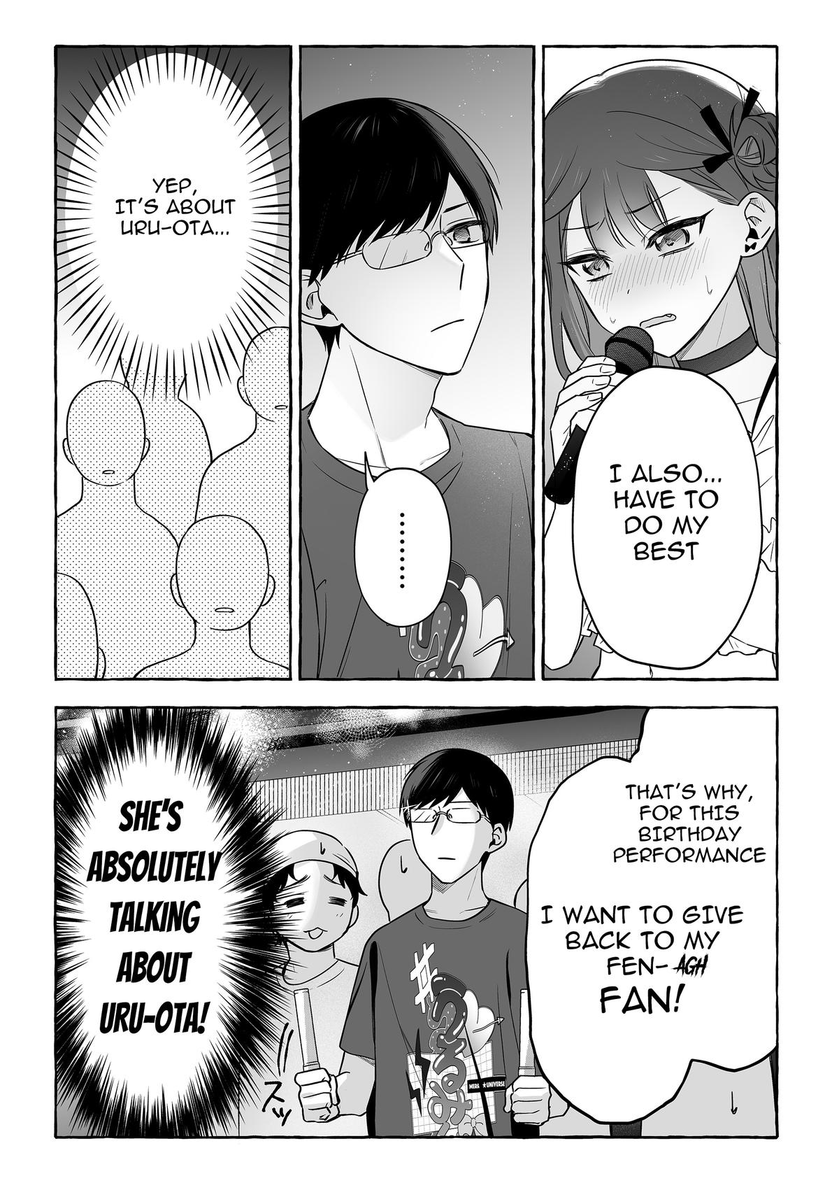 Damedol to Sekai ni Hitori dake no Fan Chap 51 - Next Chap 52