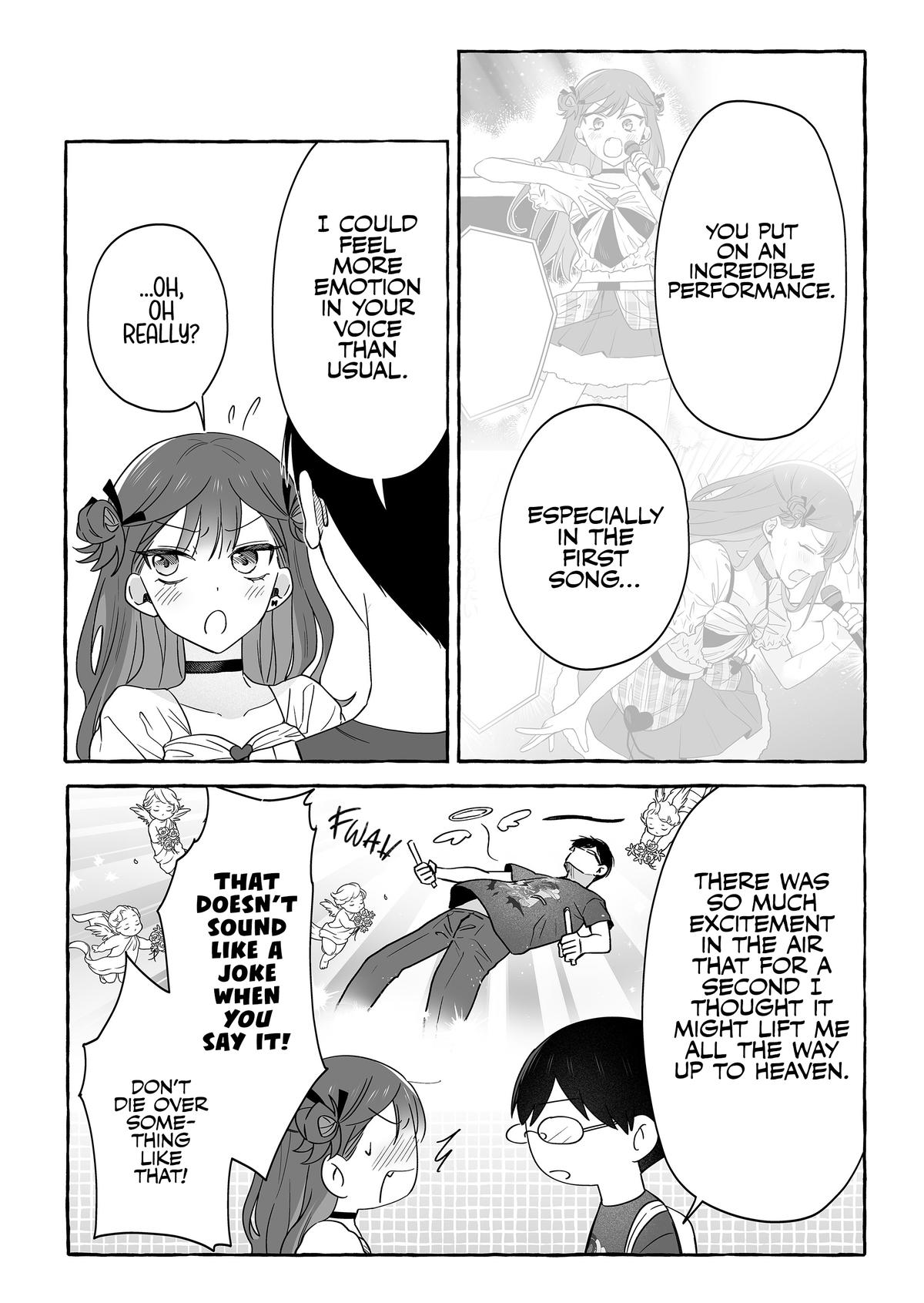 Damedol to Sekai ni Hitori dake no Fan Chap 52 - Next Chap 53