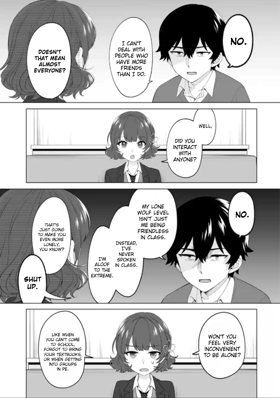 Douka Ore wo Hanatteoite Kure: Nazeka Bocchi no Owatta Koukou Seikatsu wo Kanojo ga Kaeyou to Shitekuru Chap 4 - Next Chap 5